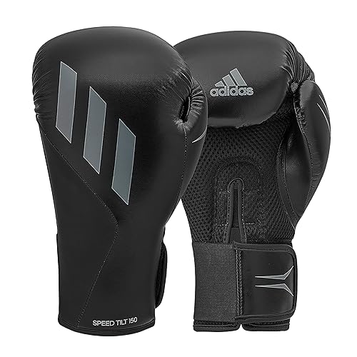 Adidas Speed TILT 150 Boxing Gloves - Training Boxing Gloves for Men & Women - Heavy Bag Gloves, Kickboxing Gloves, Punching Gloves for Fitness & MMA