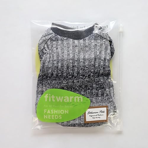 Miniatura 7 de Pijama de punto para perros, ropa para perros pequeños, hembra, niño, mameluco para mascotas con pies, traje para perrito, gris jaspeado oscuro, XXL