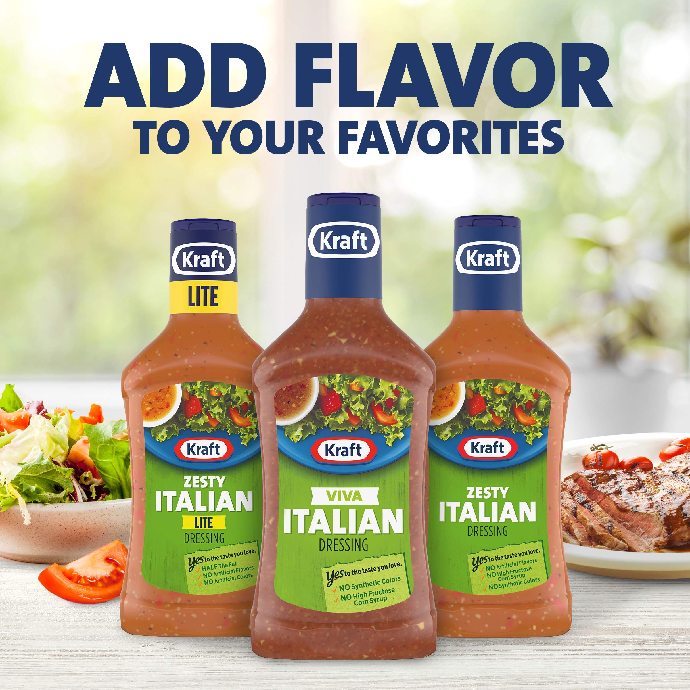 Kraft Viva Italian Salad Dressing (6 ct Pack, 16 fl oz Bottles) Buy