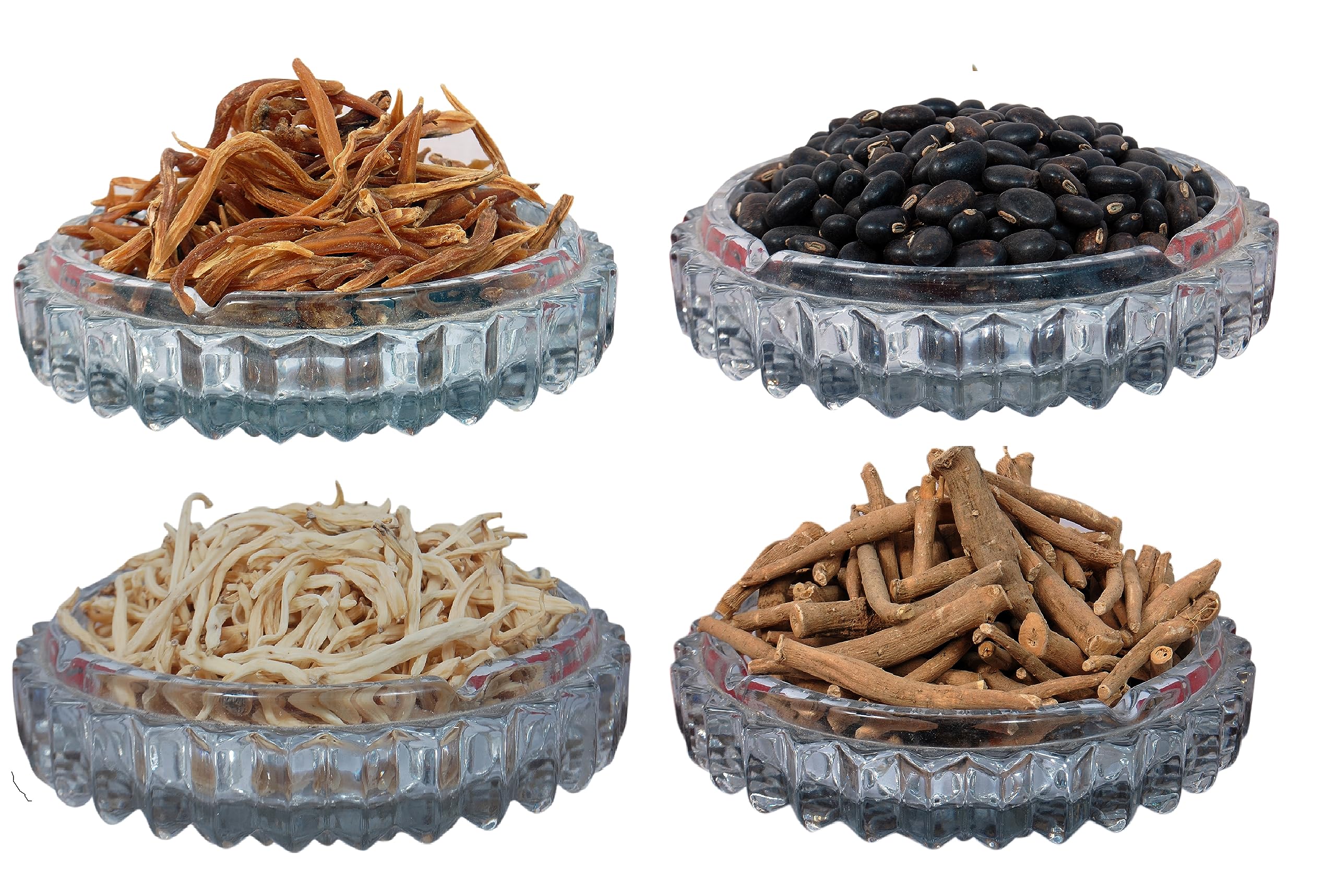 Shatavar, Safed Musli, Ashwagandha Kaunch Beej Combo Pack Seed (200GM per Packet) 50 GM Each__A26