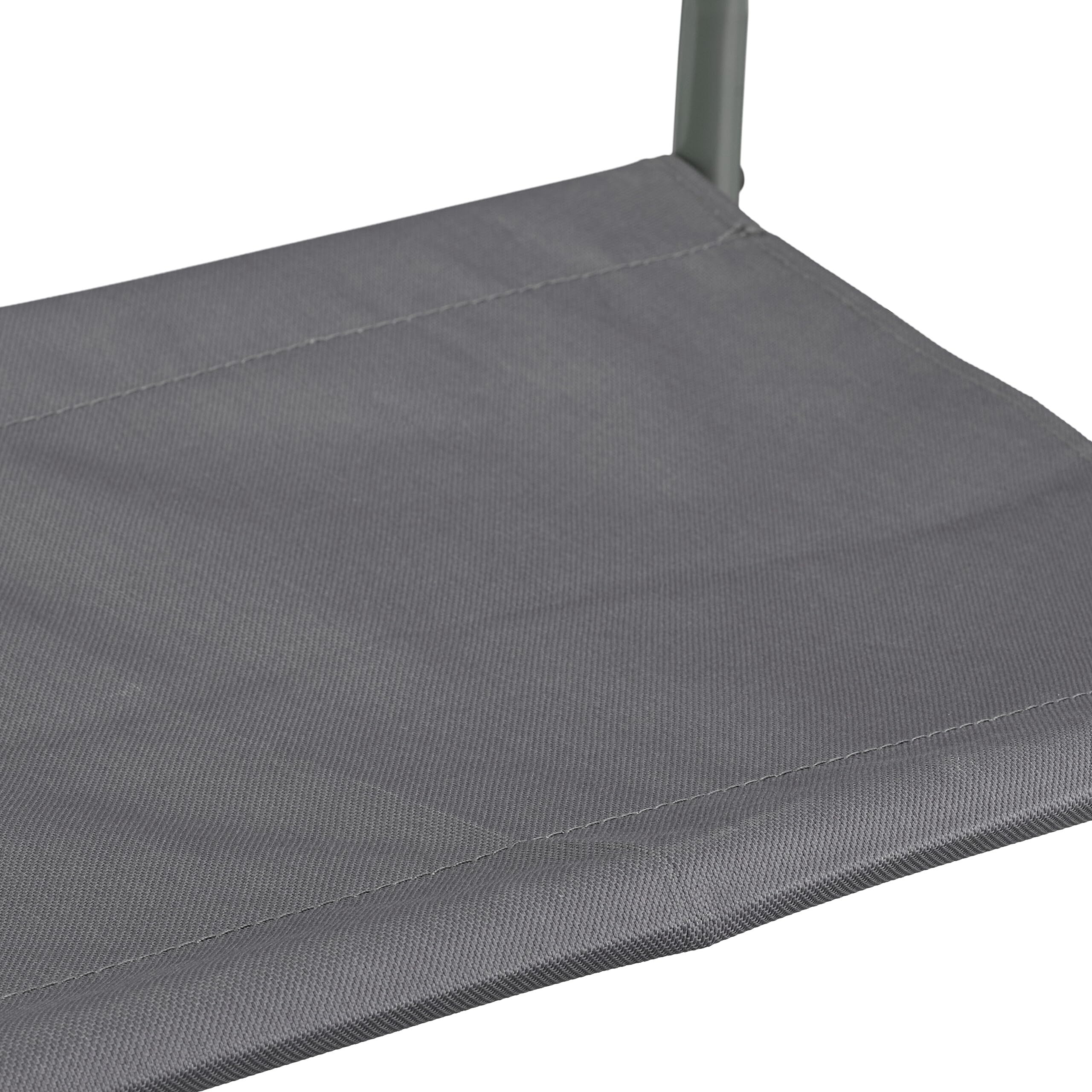 Relaxdays Portavaligie da Camera Pieghevole 58x66x38 cm Acciaio Grigio