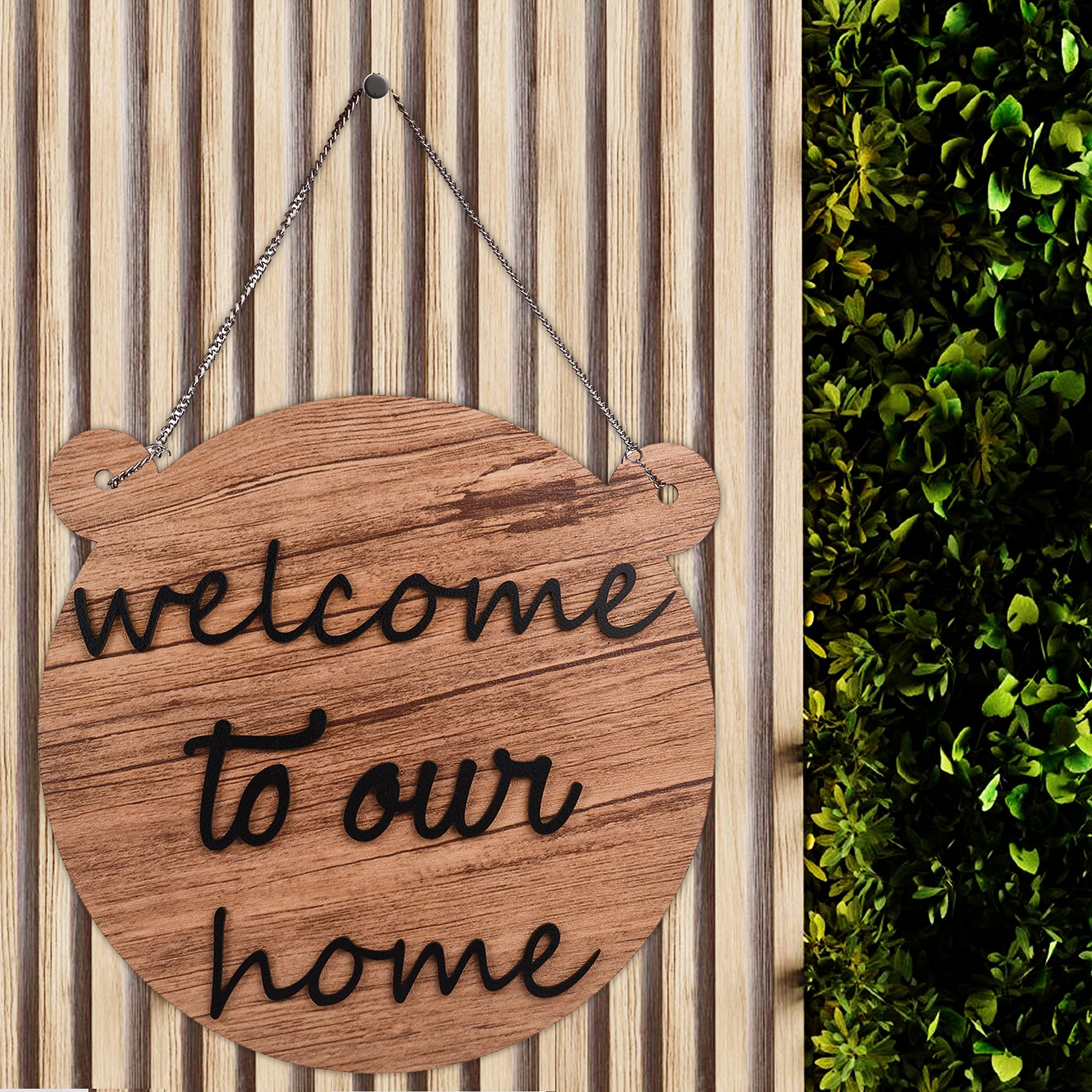 Sehaz Artworks Wall Hangings | Home Decor Items Stylish Living Room | Decorative Items for Home | Home Decoration Items | Wall Decor/Room Decor Items for Living Room/Bedroom - Welcome Home - Image 4 thumbnail
