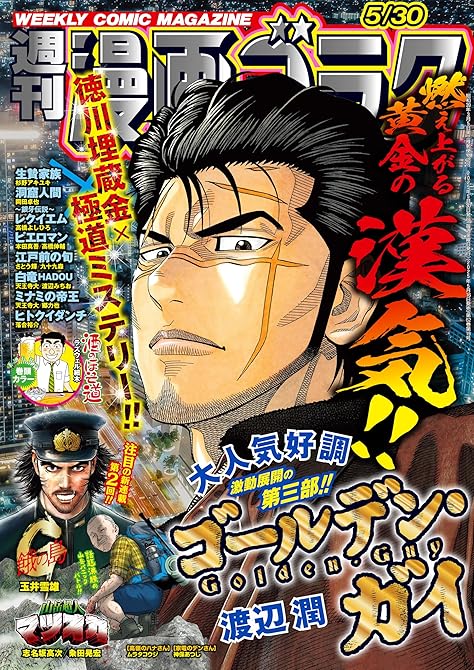 『漫画ゴラク 2025年 5/30 号』の表紙イラスト 電子書籍 漫画