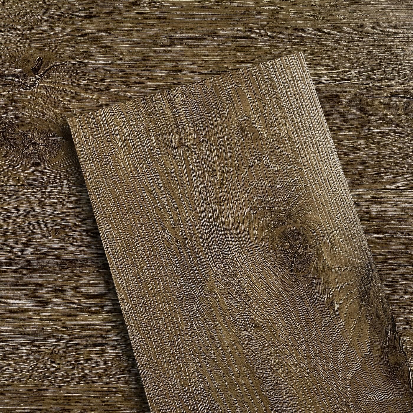 LaCheery 90cm x 15cm Pavimento Adesivo Bagno Marrone Pavimenti PVC Adesivi Effetto Legno 18 Pezzo Impermeabile Piastrelle Adesive Cucina Pavimento Vinile PVC Adesivo per Soggiorno Camera da Letto