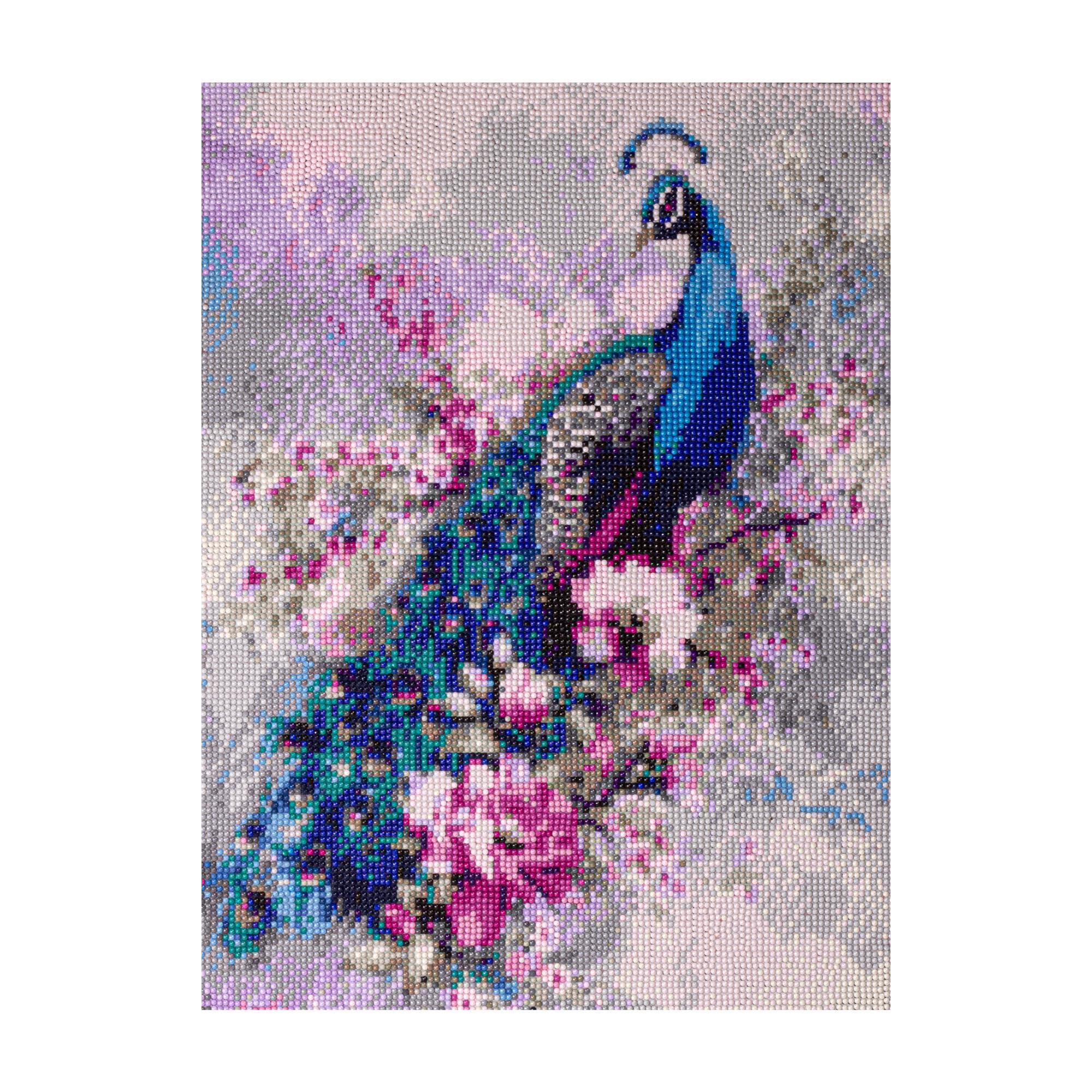 Itsy Bitsy DIY 5D Diamond Painting Kit Peacock Grace 40 X 50 CM 1pc | Art & Craft, Creative, Fun & Activity Kit | Gift for Kids, Adults-image-21