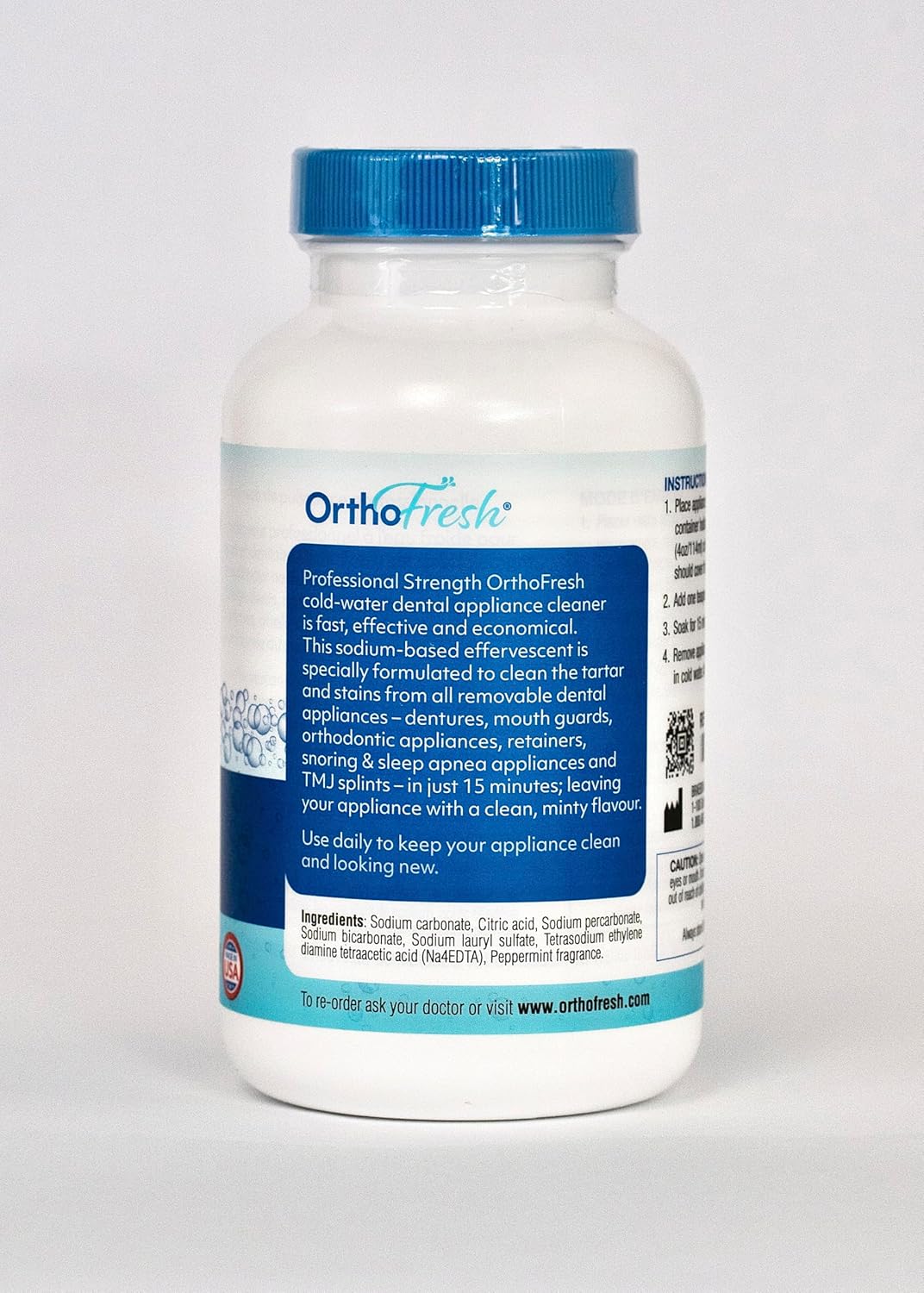 OrthoFresh Professional Cold Water Dental Appliance Cleaner