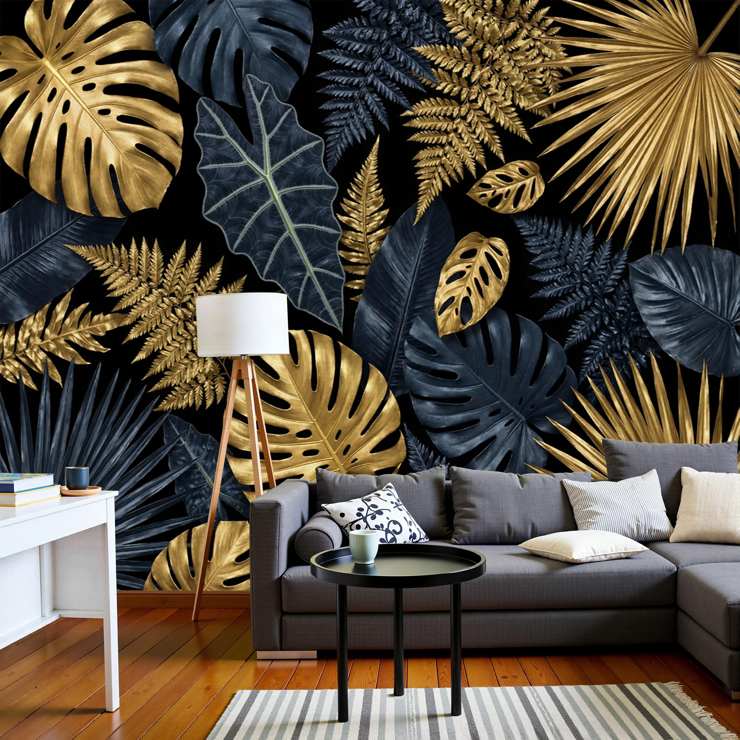 Papier Peint Panoramique Grand Format Rénovation Murale Soie Tropicale 400x280cm