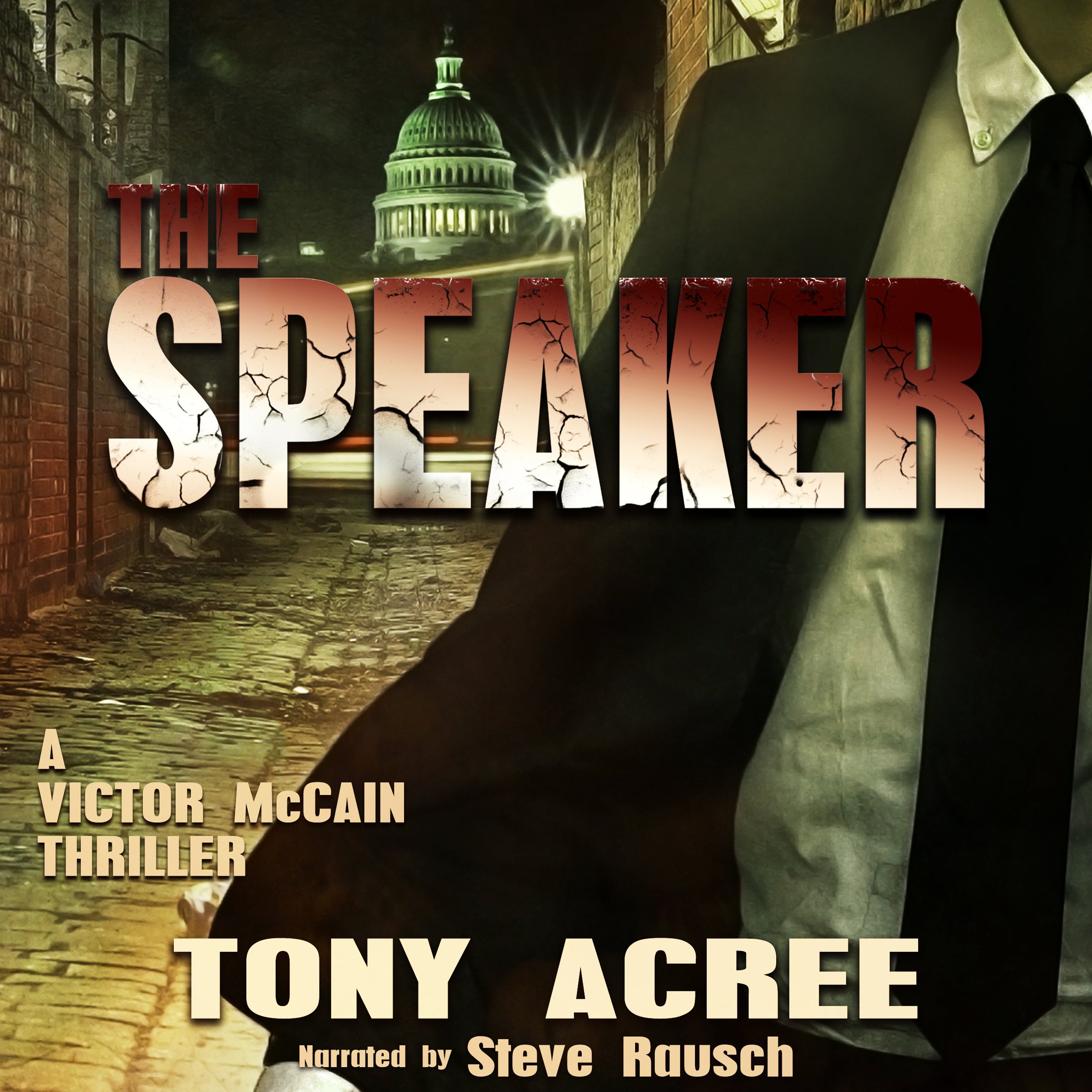 Cover art for The Speaker: Victor McCain Thriller, Book 3
