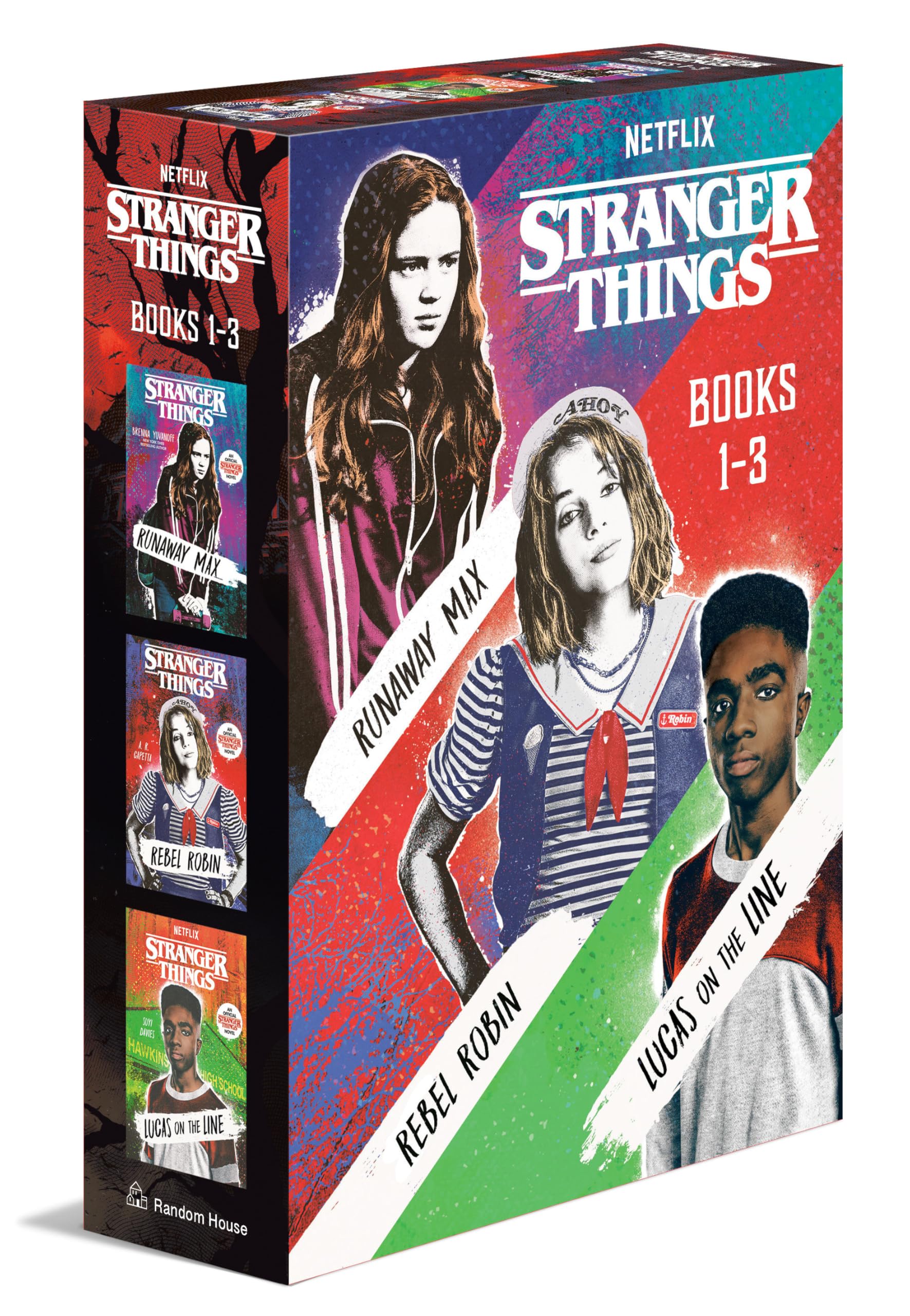 Stranger Things Boxed Set (Books 1-3): Runaway Max, Rebel Robin, and Lucas on the Line