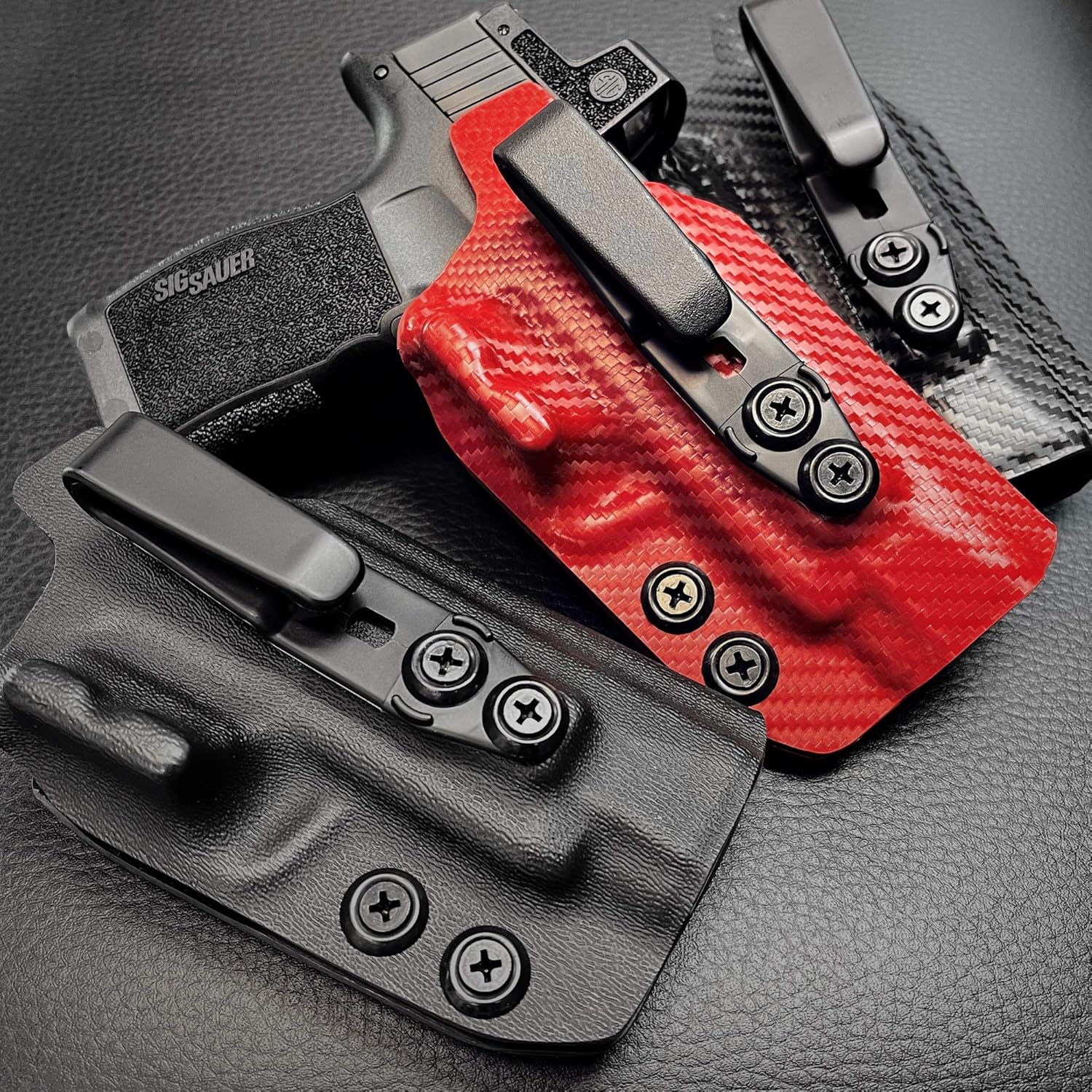 IWB Belt Wing Tuckable Holster fits Zev OZ9C