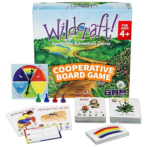 Wildcraft! Board Game – Cooperative Educational Board Game for Kids
