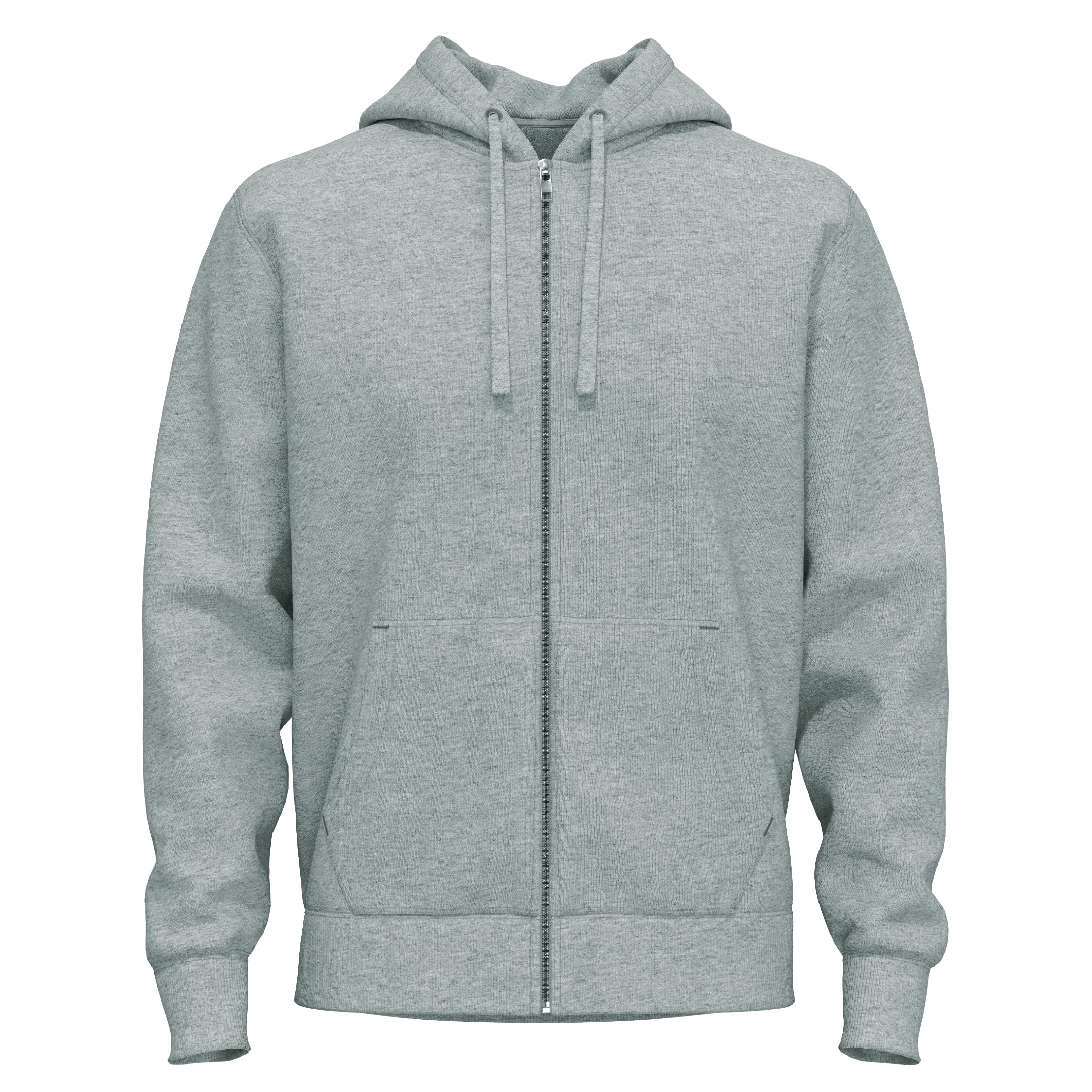 Softspun Men's Heather Grey 17001-0008-S | Ziper Hoodies For |