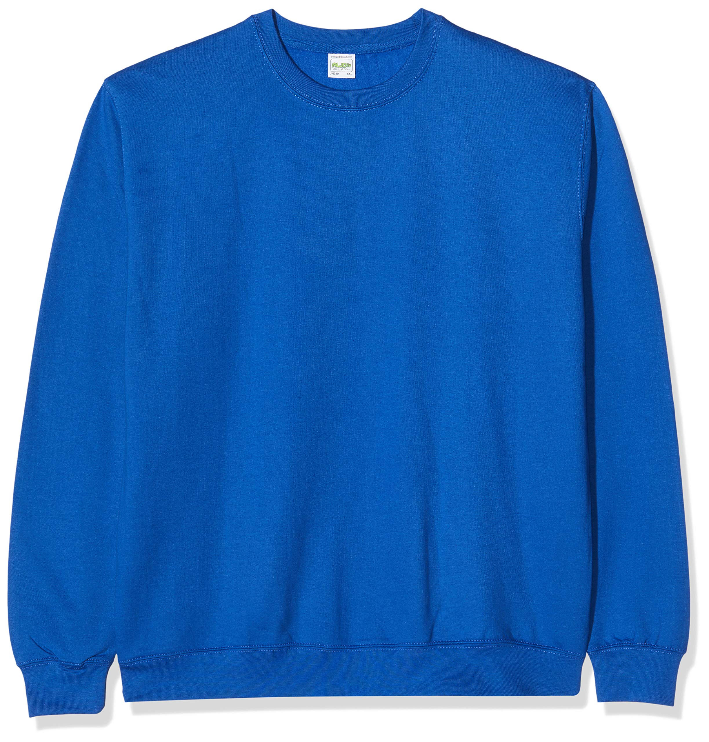 AWDis Men's Sweat Sweatshirt, Blue (Royal Blue), Medium