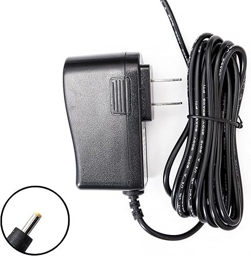 Miniatura 3 de OMNIHIL Adaptador de corriente AC/DC de 8 pies compatible con teclado Casio CT-370 de 9 V