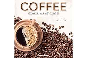 2024 Graphique Coffee Wall Calendar