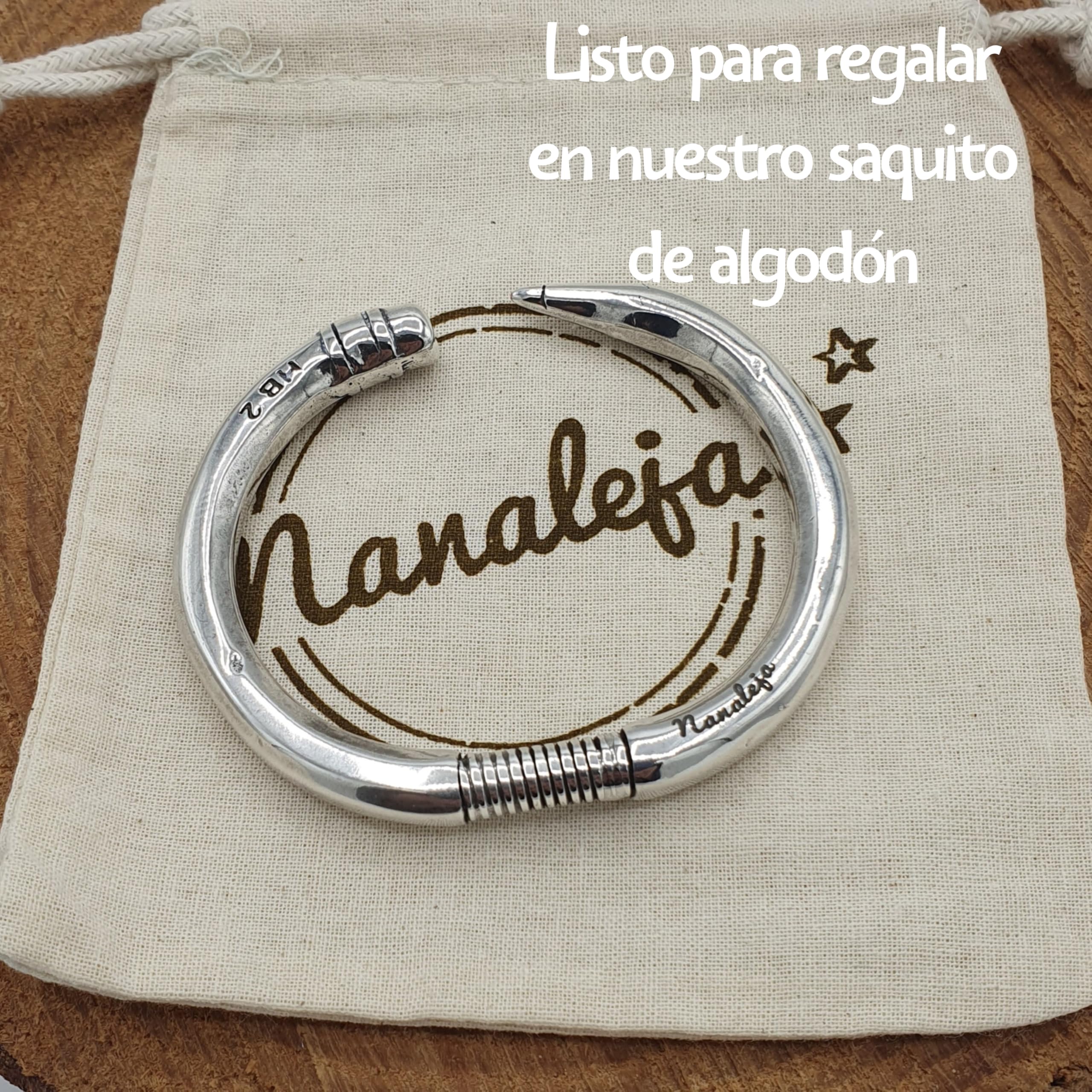 Pulsera para profesora lápiz regalos maestras originales - con baño de plata - adaptable - pulsera maestra - regalo fin de curso - regalos originales para profesores