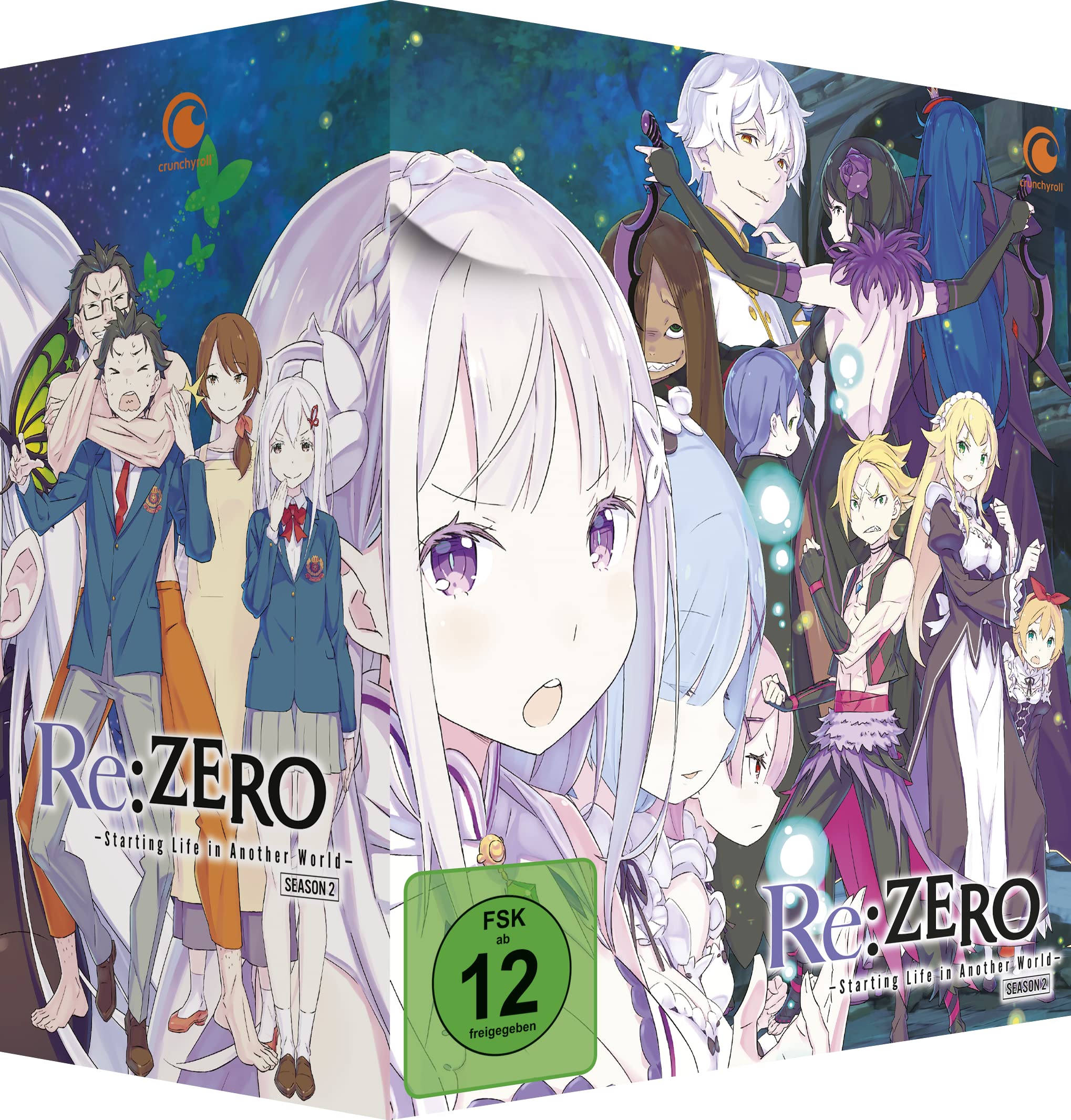Crunchyroll DVD-Set Re:ZERO Staffel 2 Gesamtausgabe