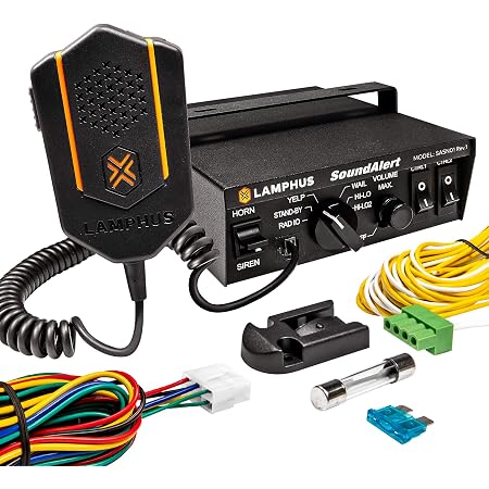 SoundAlert 100W Emergency Police Siren 