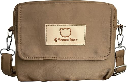 Bolso cruzado pequeño con bolsa extraíble, bolsa cruzada acolchada para cámara, bolsa de nailon para mujer