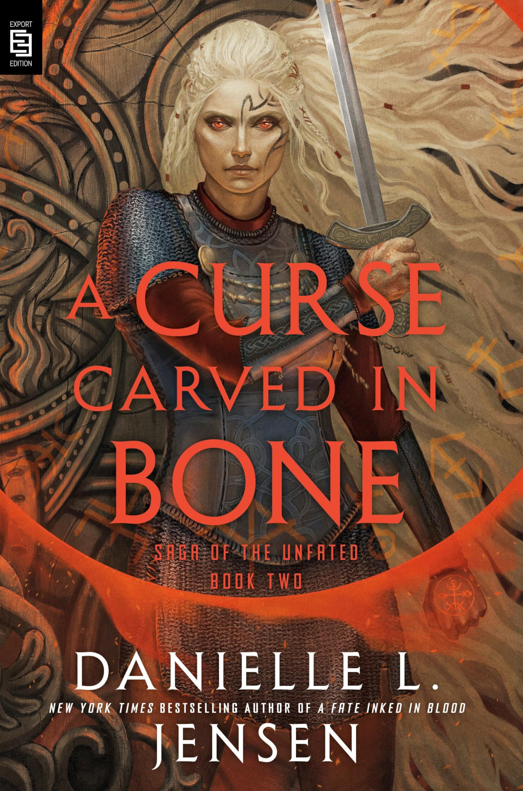 A curse carved in bone (Saga of the unfated, 2)