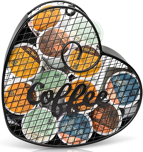 Made Easy Kit Organizador de cápsulas de café, decoración funcional de la barra de café para el hogar, accesorios de almacenamiento de encimera de