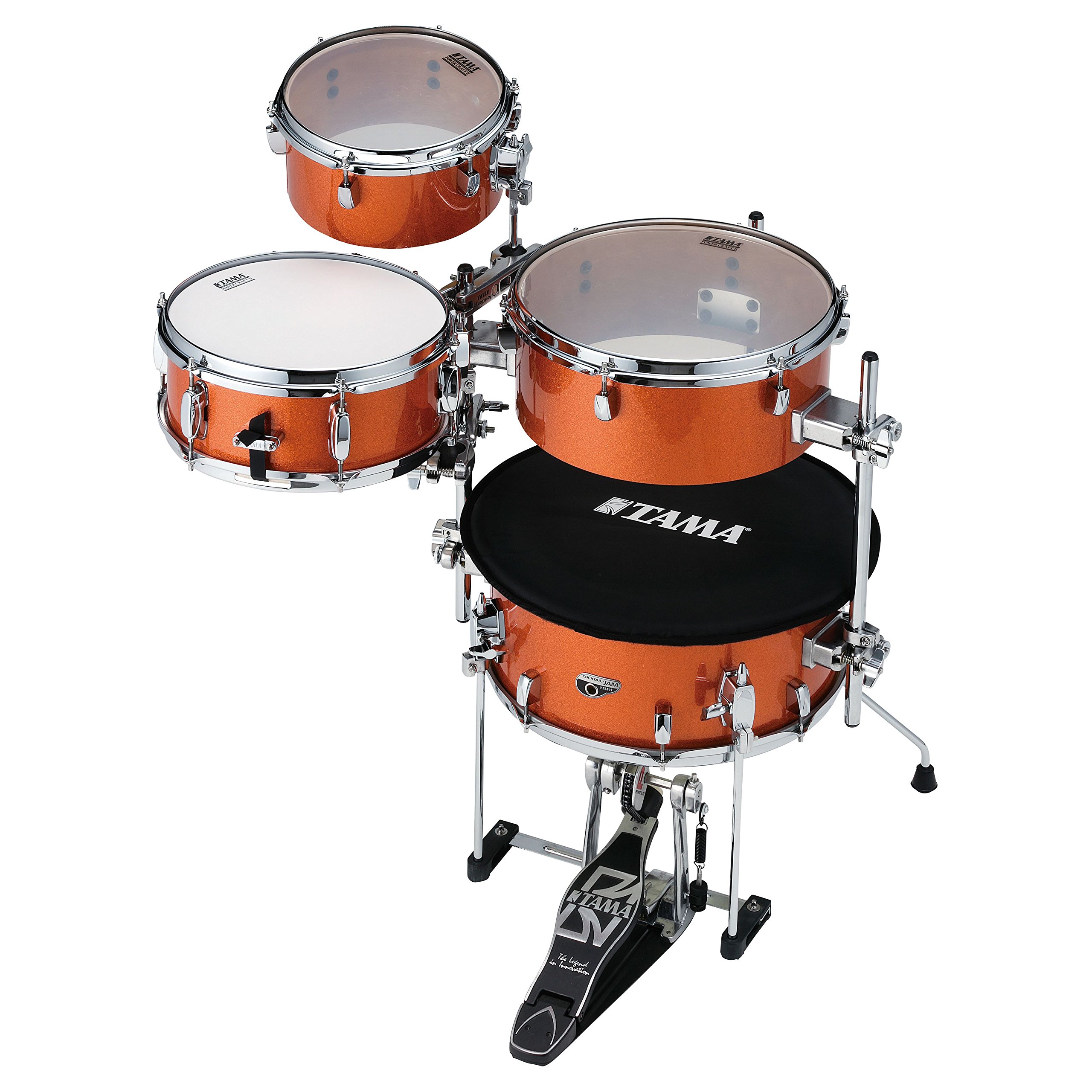 Tama CJB46C-BOS - Kit per cocktail, colore: Arancione brillante