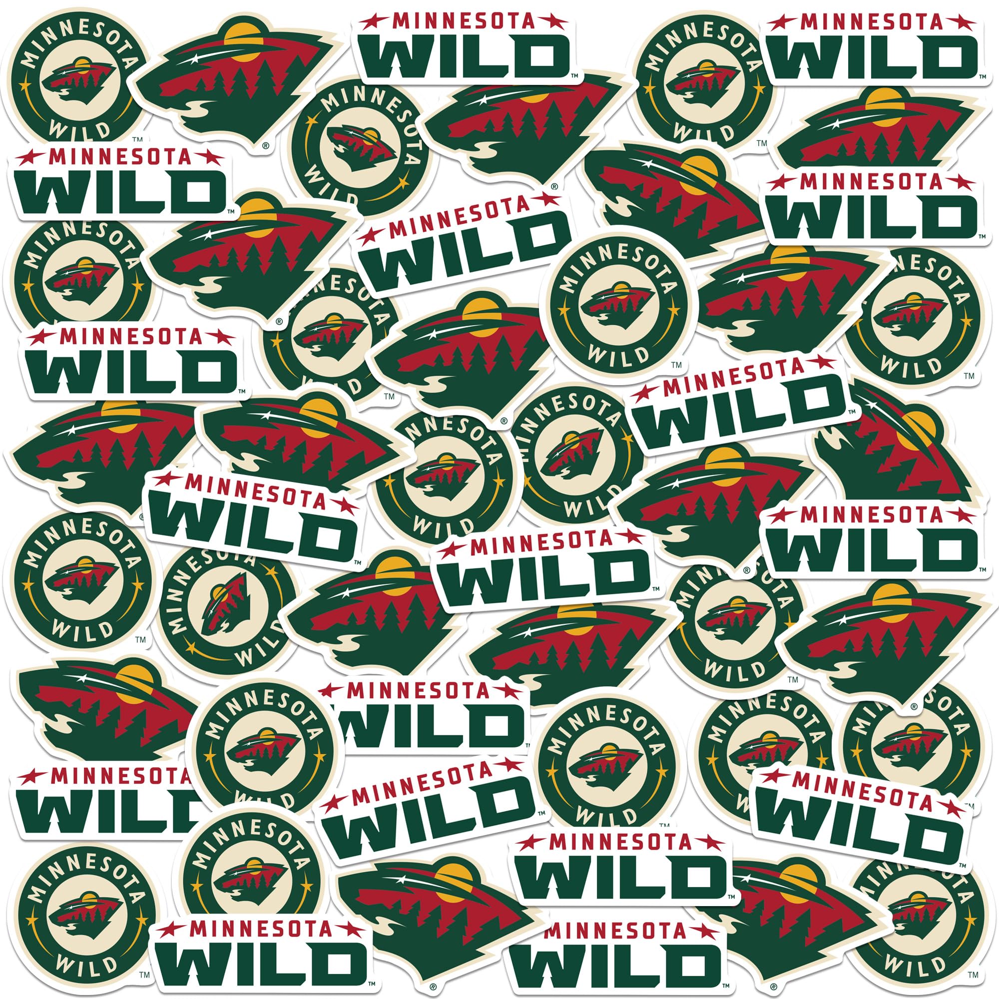 【レア】Logos of the Loveless Legend Amazon.com: NHL Minnesota Wild Logo 50ct Vinyl Large Deluxe