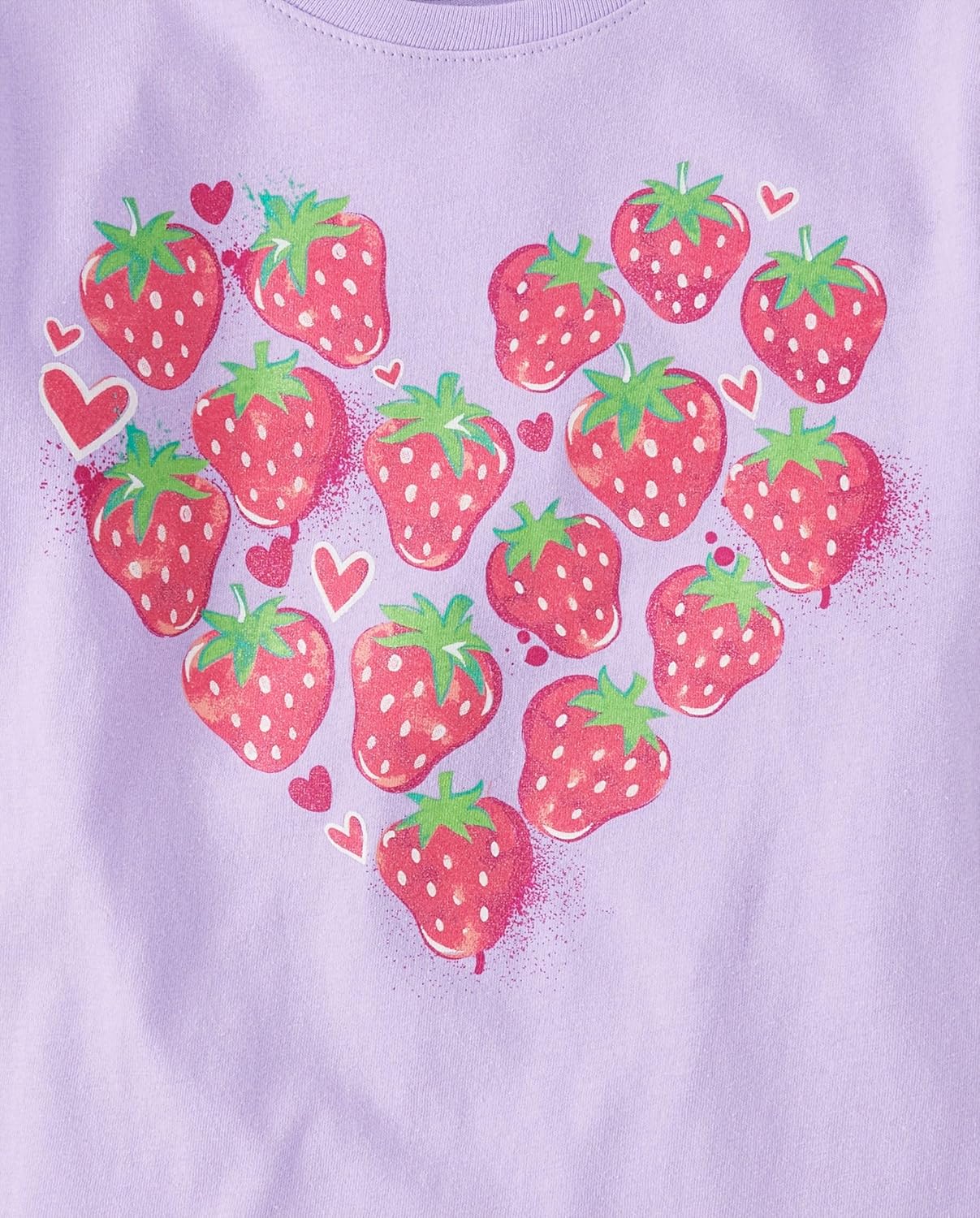 The Children's Place Girls' Trendy Icons Short Sleeve Graphic T-Shirts, Set of 5 8 The Children's Place Girls' Trendy Icons Short Sleeve Graphic T-Shirts, Set of 5 - Image 8