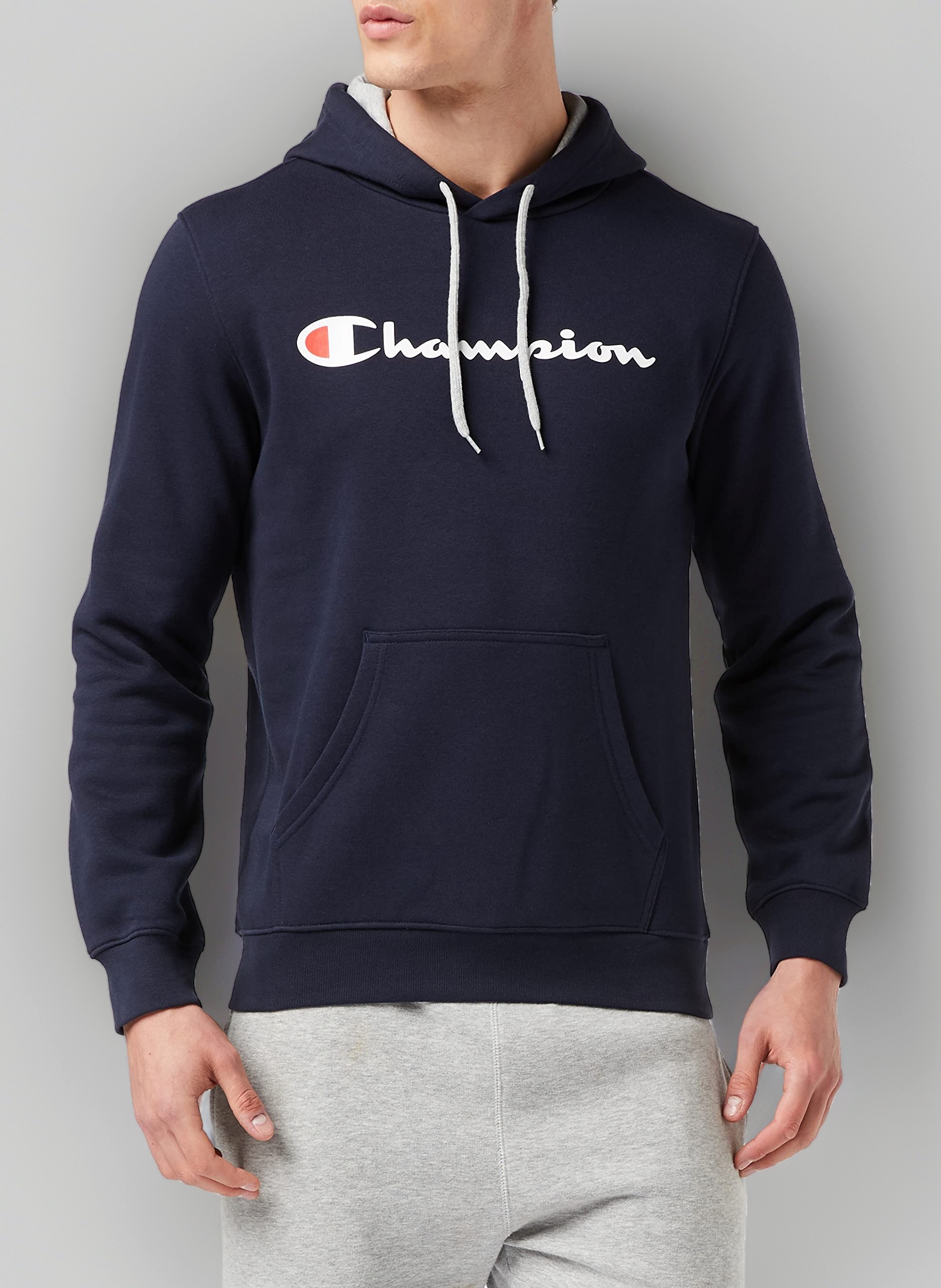 Champion Men's - Classic Logo Hooded Sweatshirt
