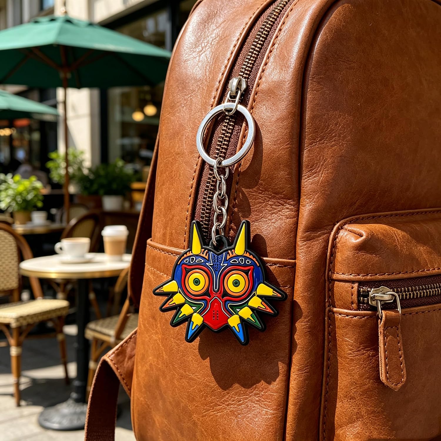 Alloy Keychain, Master Sword Link Hylian Shield Korak Yahaha Sheikah Slate Majora's Mask Heart Sapphire Ruby Keychain