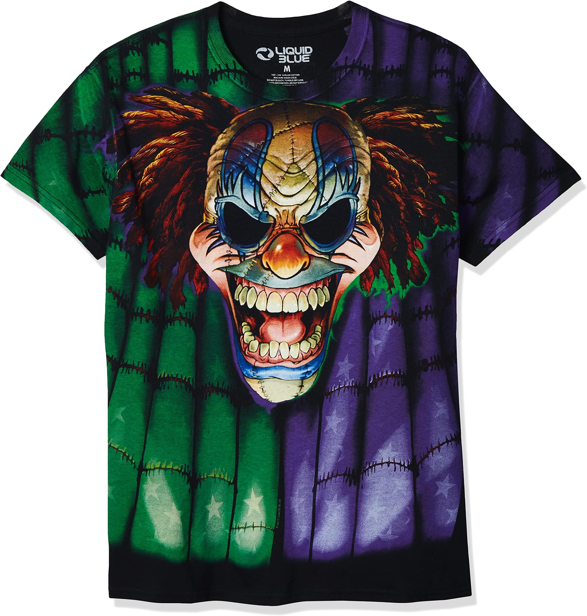 Liquid Blue Evil Clown T-Shirt