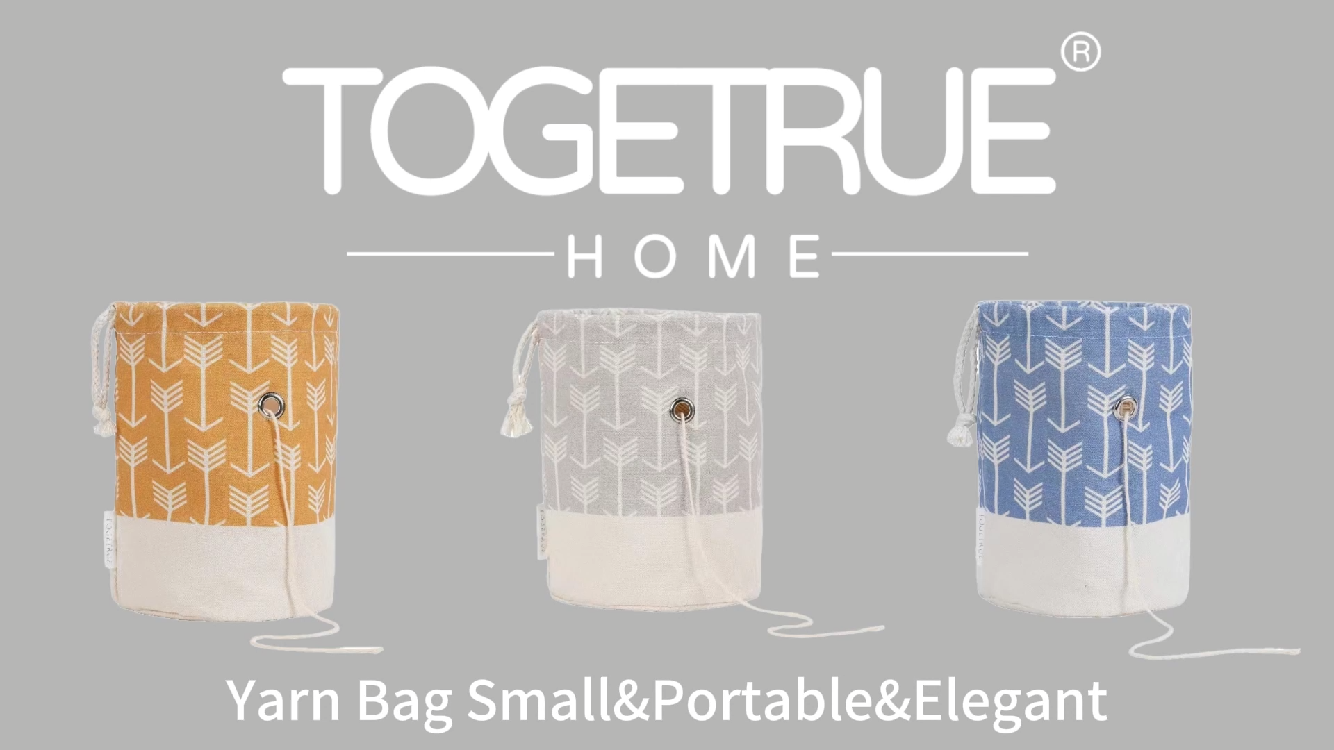 TOGETRUE Yarn Bag, Knitting Crochet Bag, Portable Dominican Republic