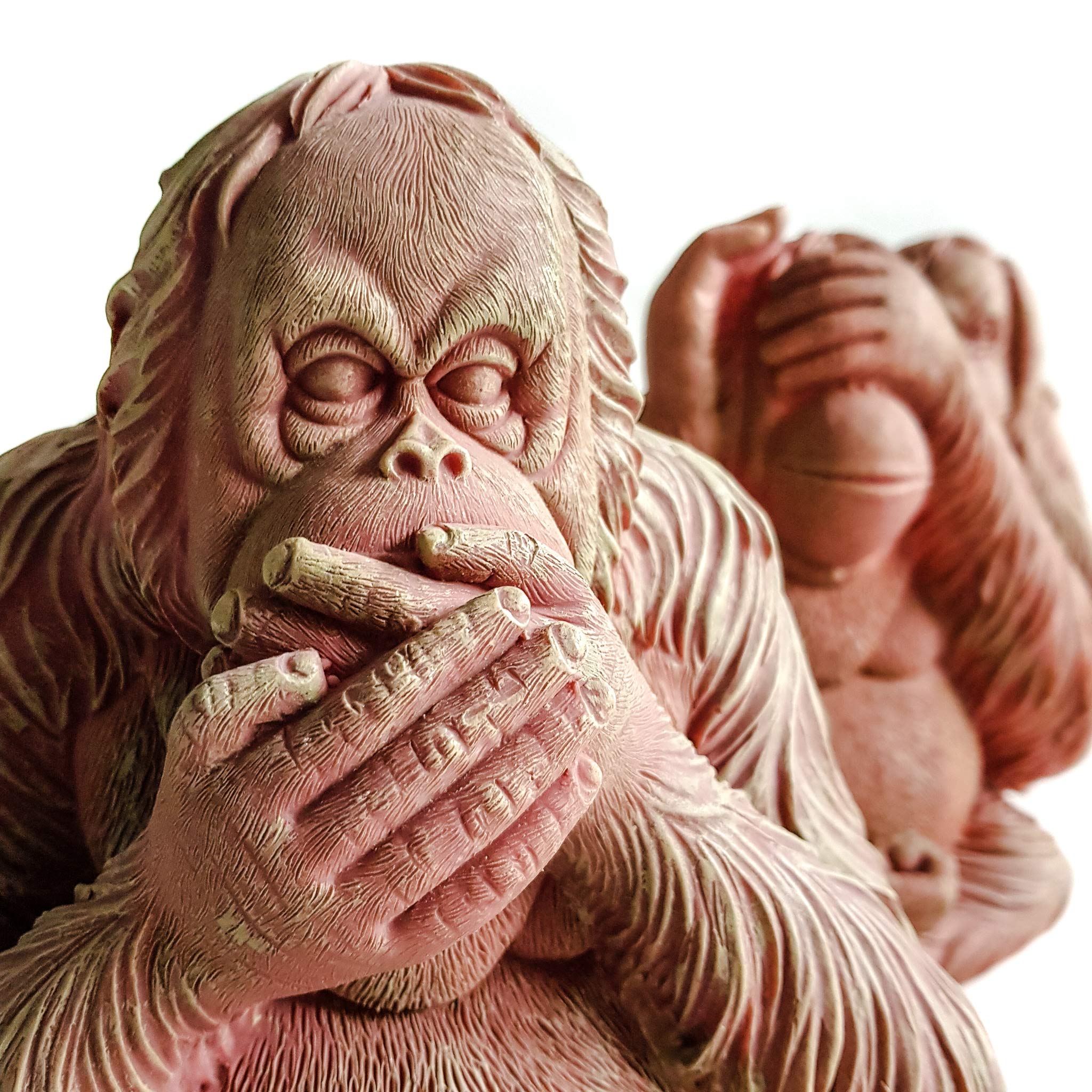 Buy Garden Mile Resin Garden Ornaments Outdoor 3 Wise Monkeys with