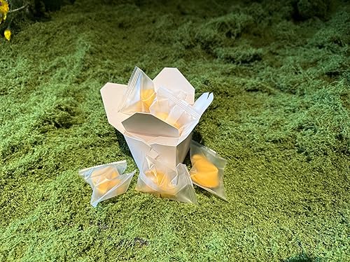 Miniatura 7 de Paquete de 50 cajas de papel blanco chino de 16 onzas, contenedor plegable de fideos para llevar alimentos