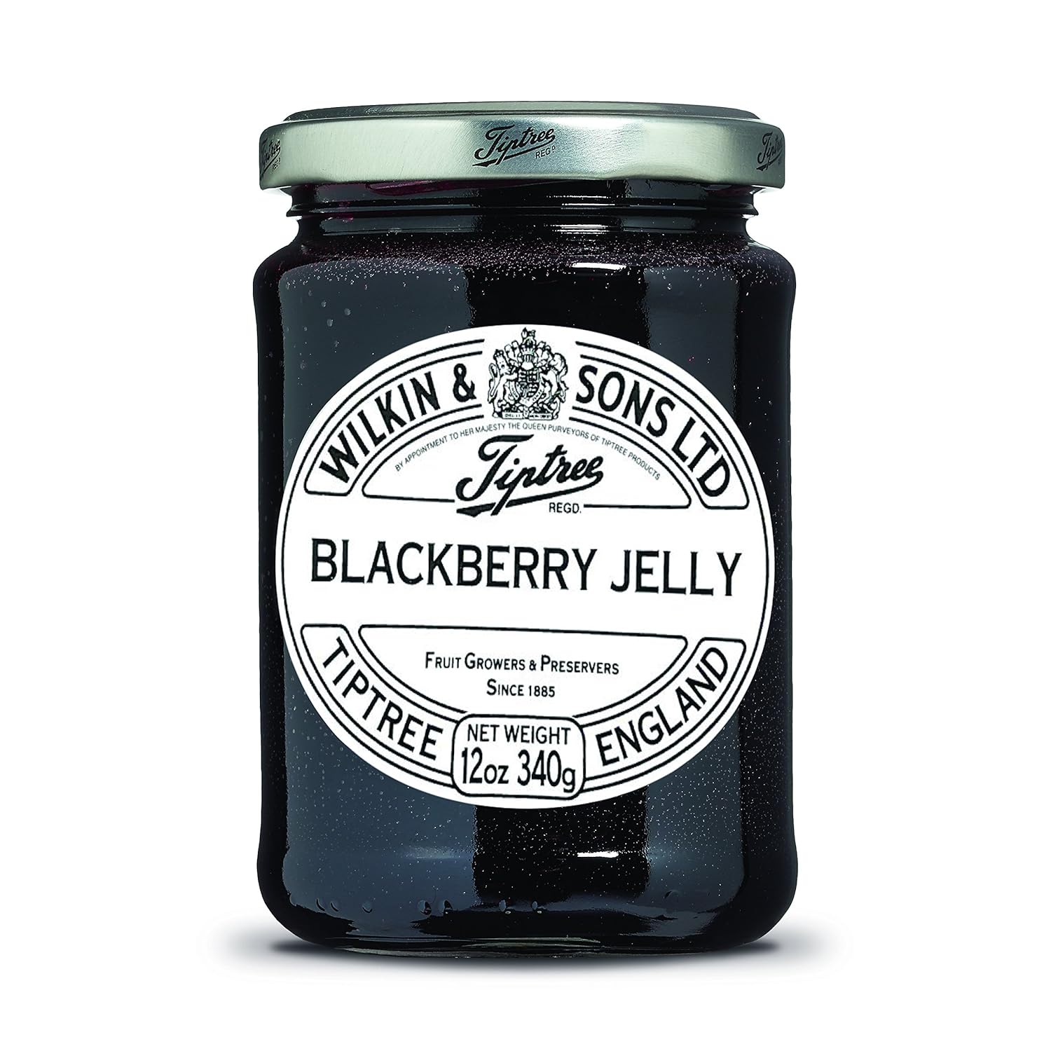 Tiptree Blackberry Jelly, 12 Ounce Jars (Pack of 6)
