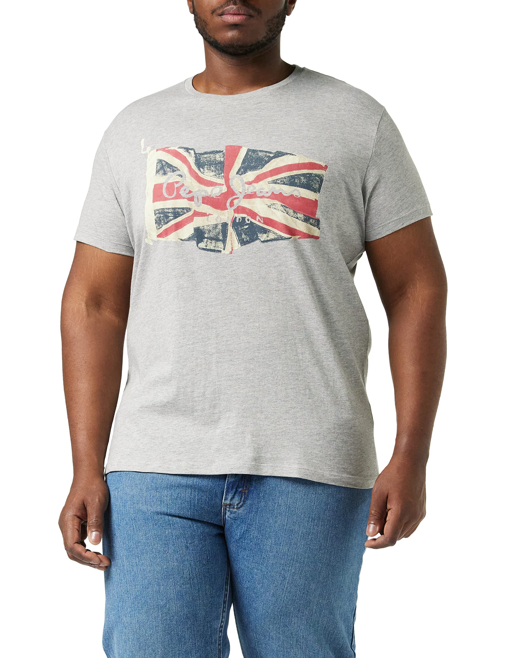 Pepe Jeans Flag Logo N T-Shirt para Hombre