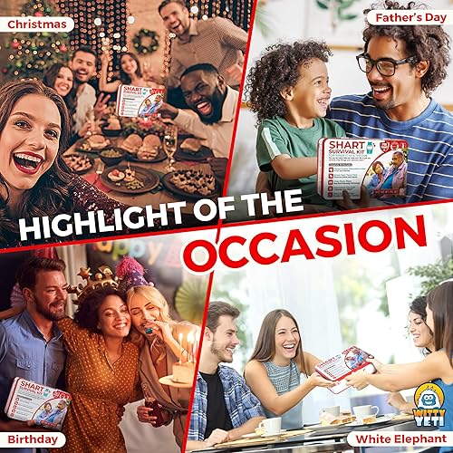 Miniatura 2 de Divertido kit de supervivencia Shart de Witty Yeti. El juego de regalo definitivo para broma de caca, contiene toallitas húmedas, ropa interior