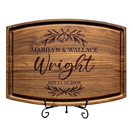 Custom Engraved Charcuterie Cutting Board