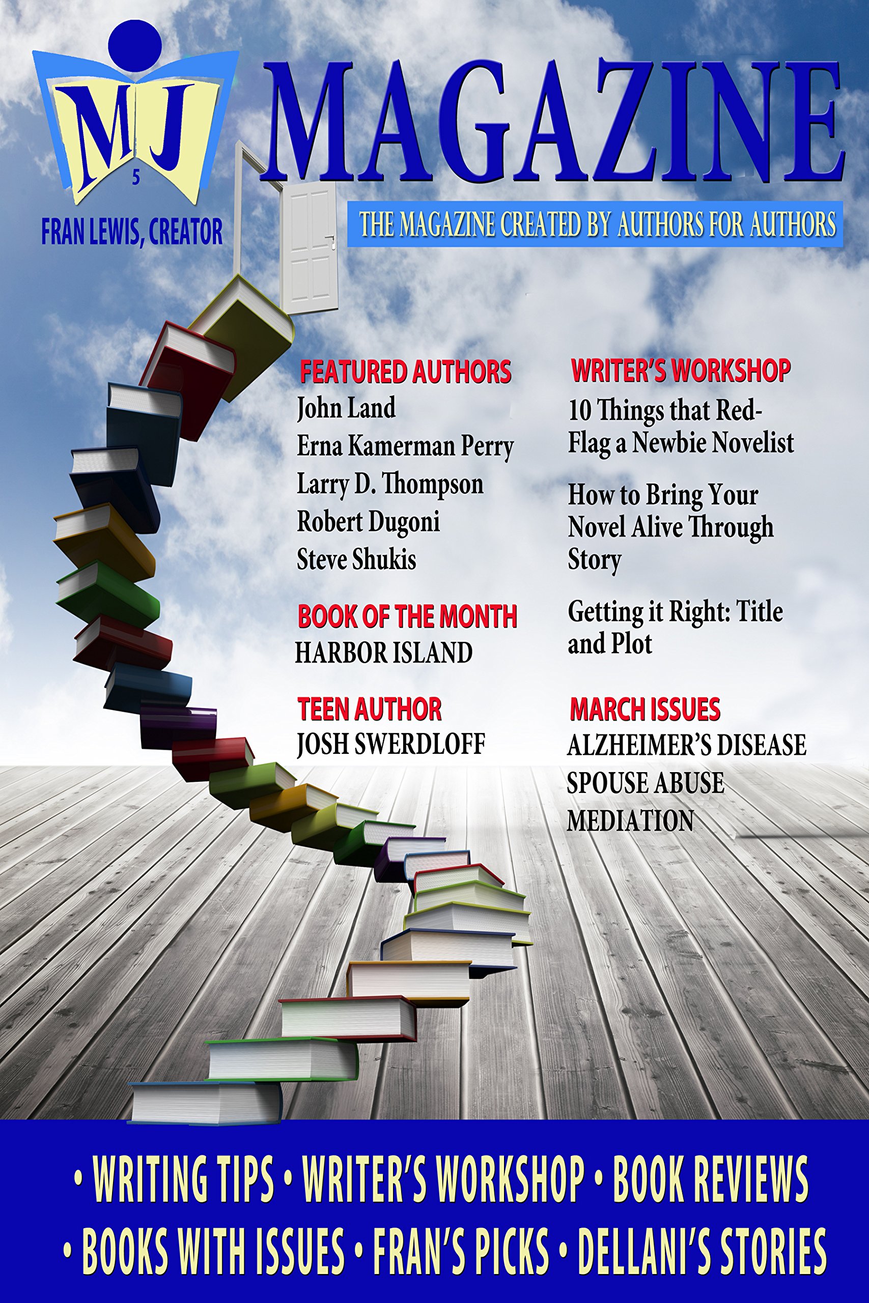 MJ Magazine March — Created by Authors for Authors