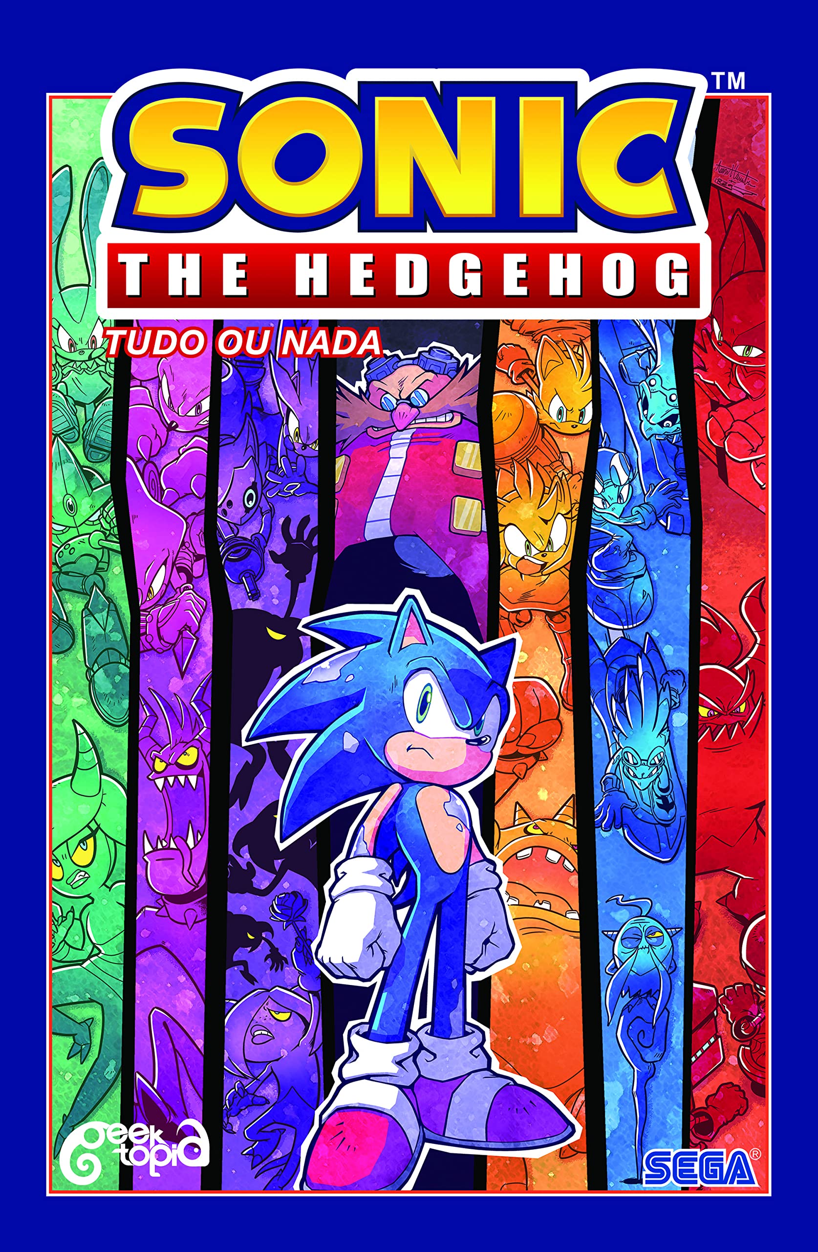 Sonic The Hedgehog – Volume 7: Tudo ou nada: ( ACOMPANHA PÔSTER E