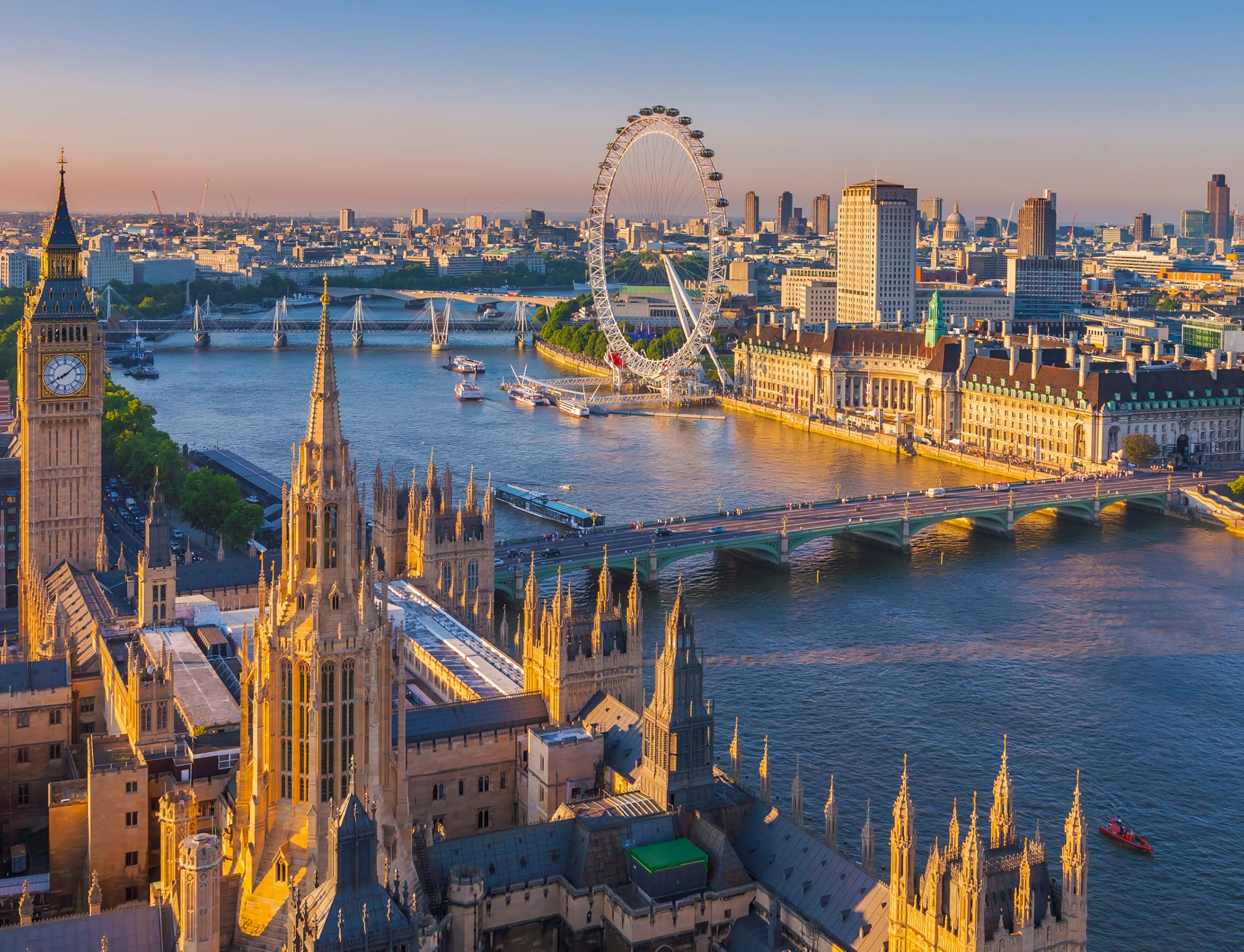 Ravensburger Puzzle 16627 - Stimmungsvolles London - 2000 Teile Puzzle für Erwachsene und Kinder ab 14 Jahren, Stadt-Puzzle mit London-Motiv