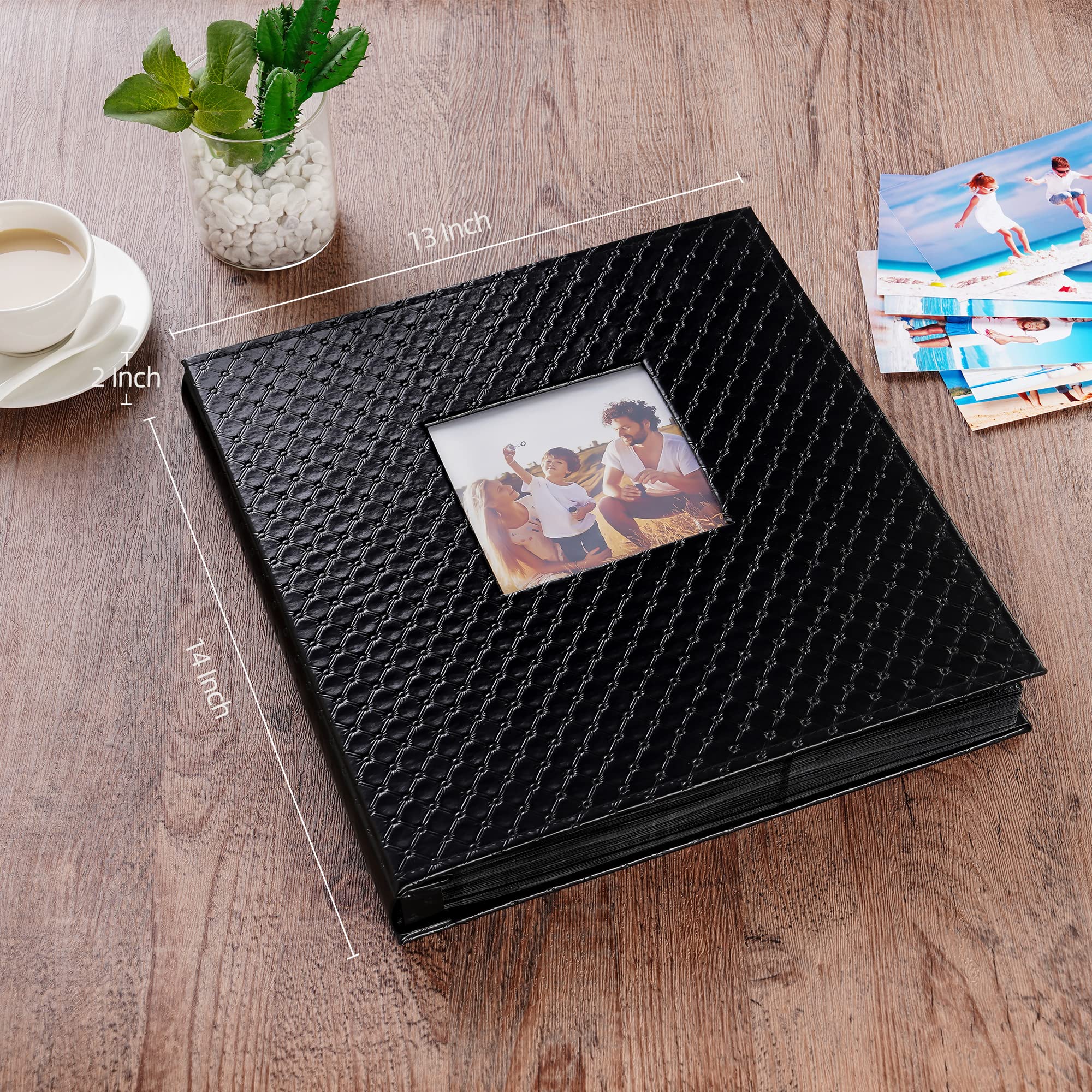 Álbum De Fotos De Boda 5x7 Pulgadas - 120 Fotos, Cubierta De Piel Sintética, Con Banda Elástica, Ideal Para Regalo