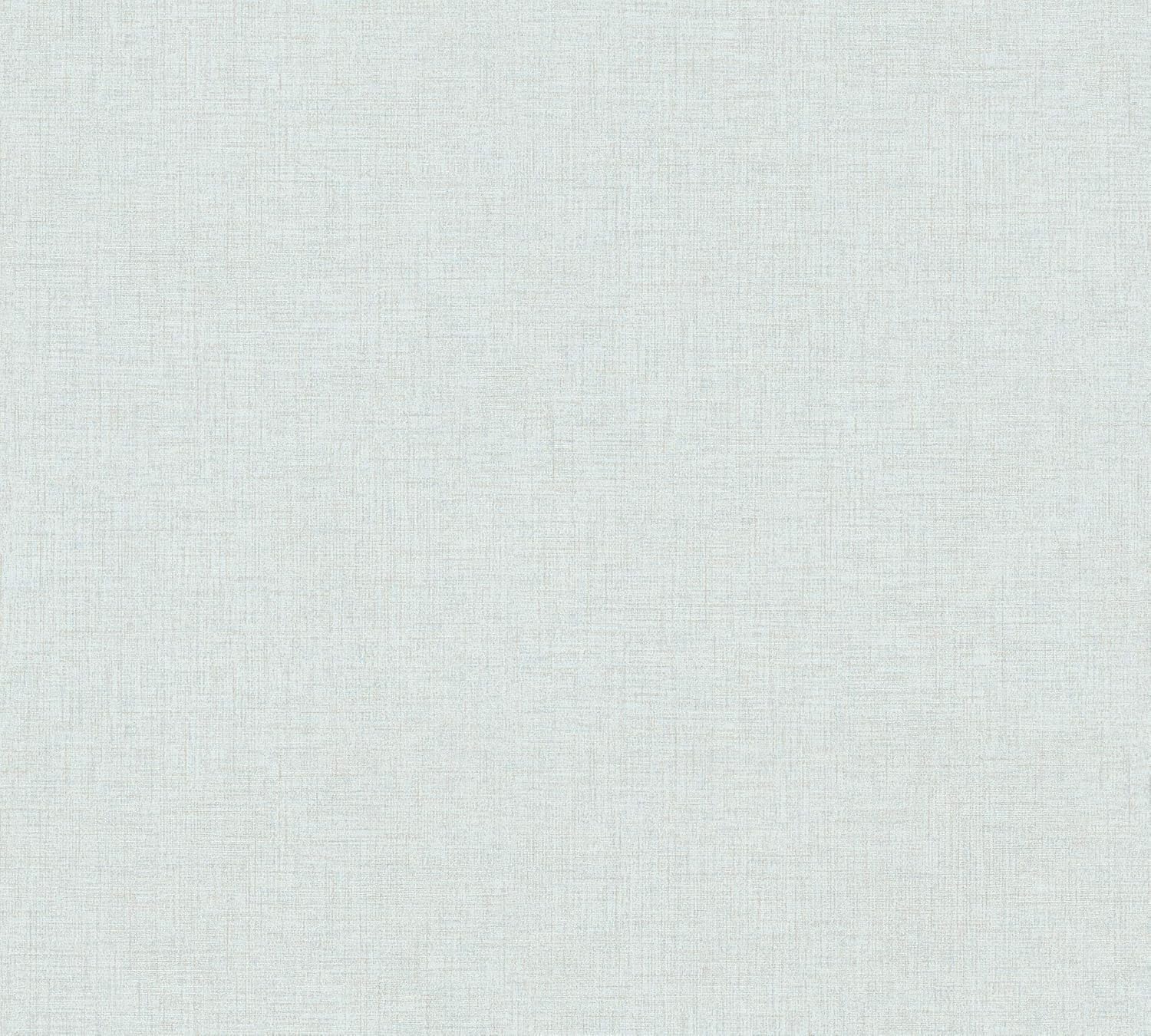 Plain Wallpaper Uni New Walls A.S. Création Non-Woven Wallpaper 10.05 m x 0.53 m Blue Made in Germany 374302 37430-2