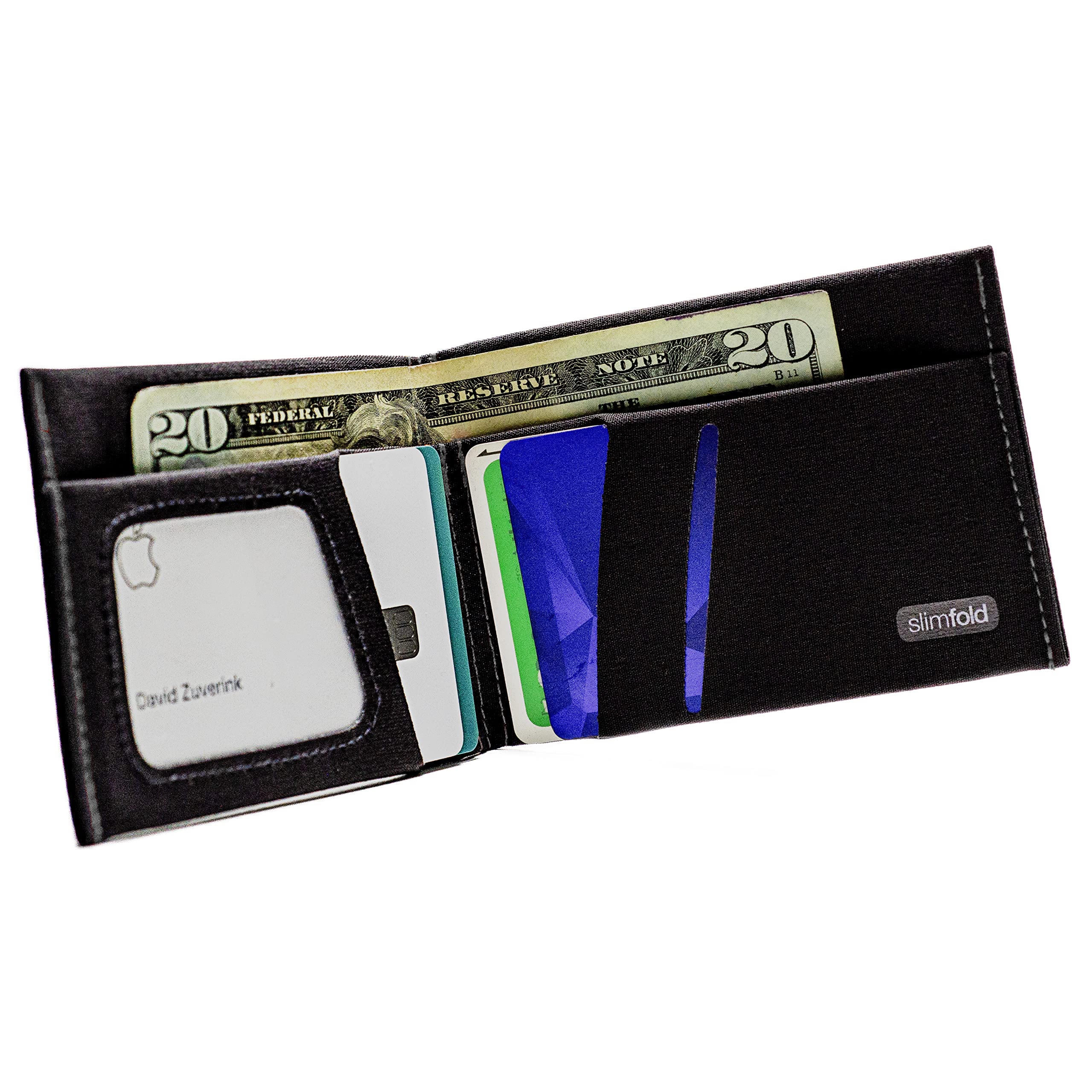 MICRO Minimalist Front Pocket Vegan Slim Wallets for Men (RFID Blocking)