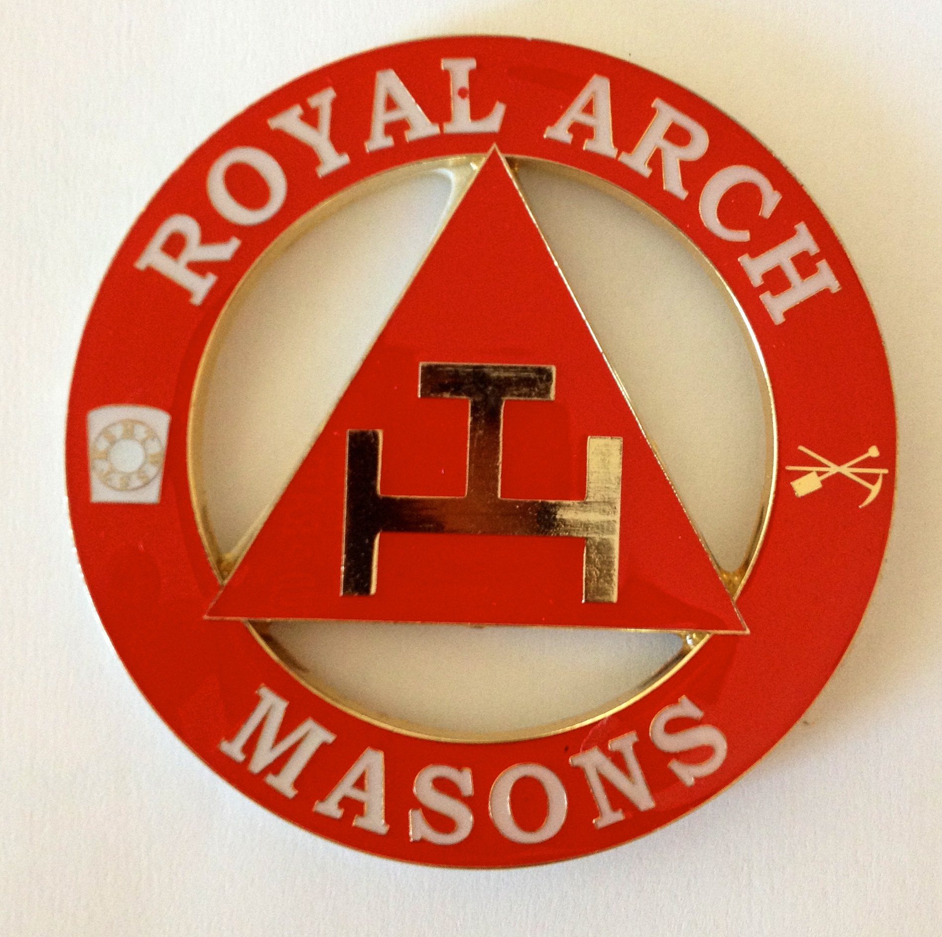 GL Engraving3" Royal Arch Masons Car Decal