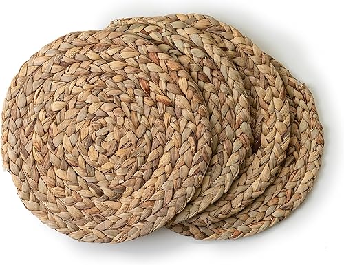 Benson Mills - Mantel individual trenzado de jacinto de agua