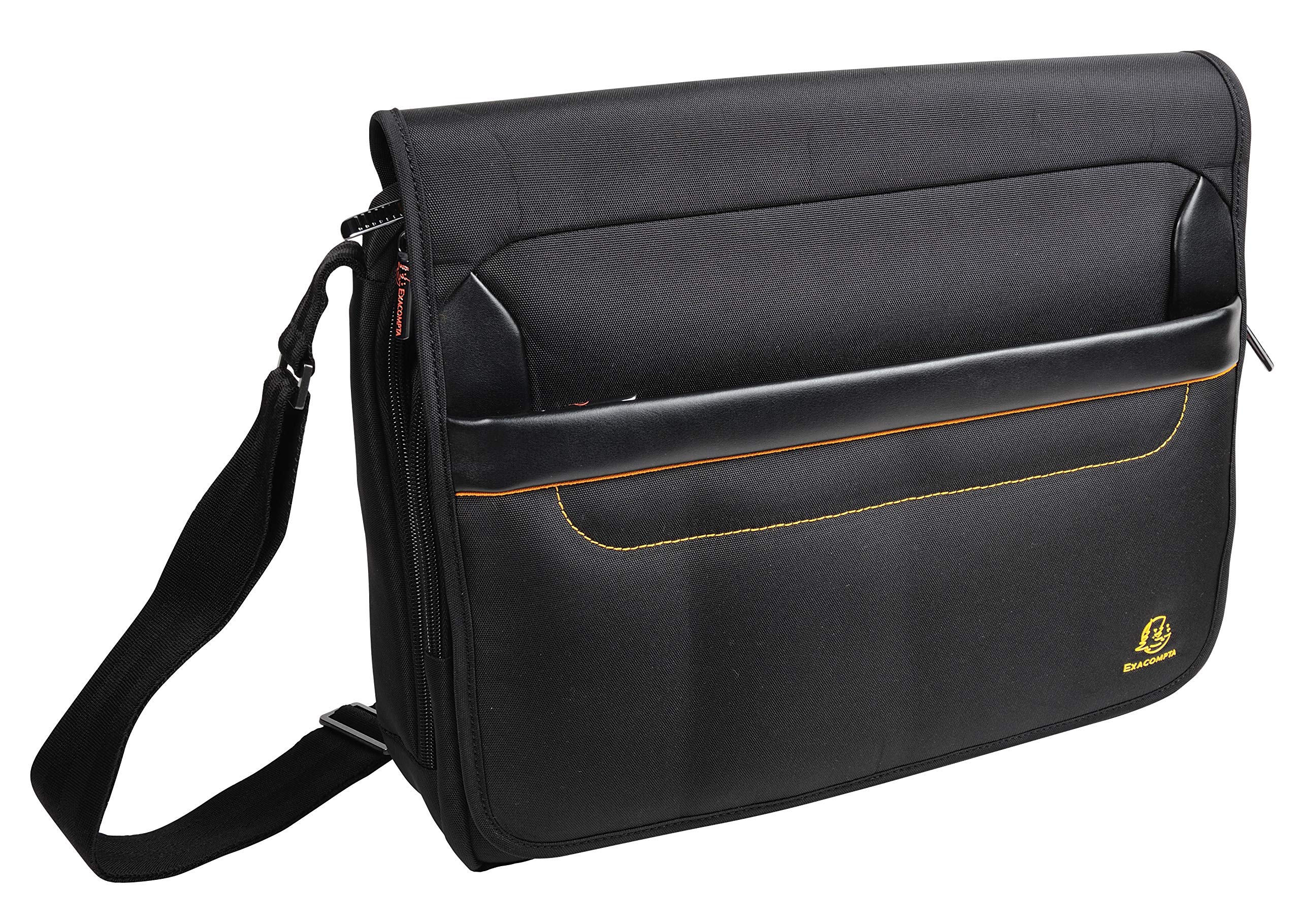 Exacompta Exactive 14 inch Laptop Messenger Bag - Black - Padded