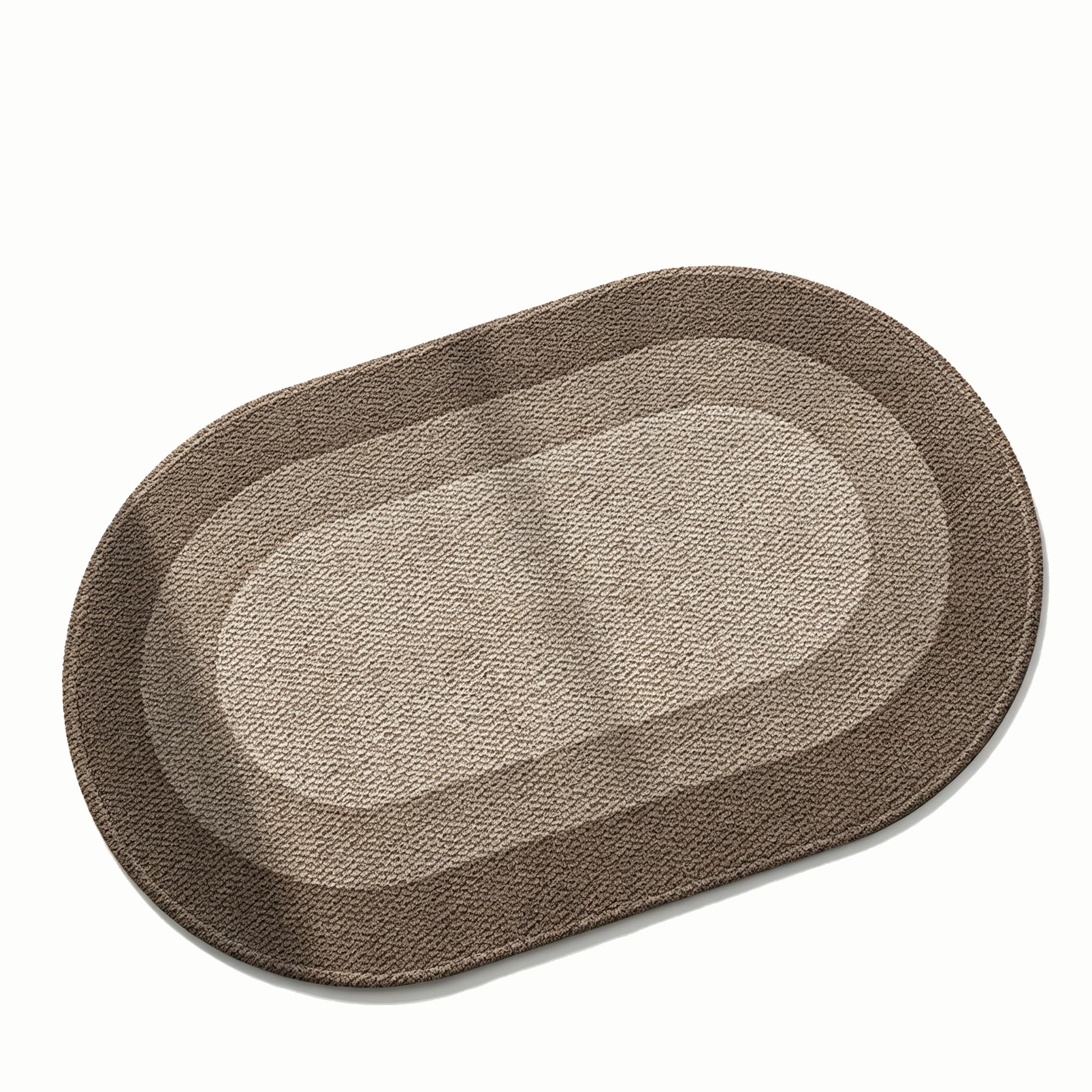 Tappetino da bagno assorbente e antiscivolo con asciugatura rapida (2′0″ × 2′11″,Brown5)