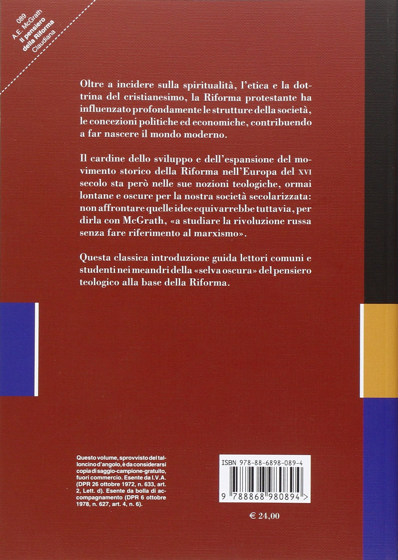 Il pensiero della Riforma