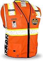 Vista 12 de KwikSafety - Chaleco de Seguridad BIG KAHUNA Edición Base y Edición Limitada Chaleco Reflectante Clase 2 ANSI OSHA para Hombre